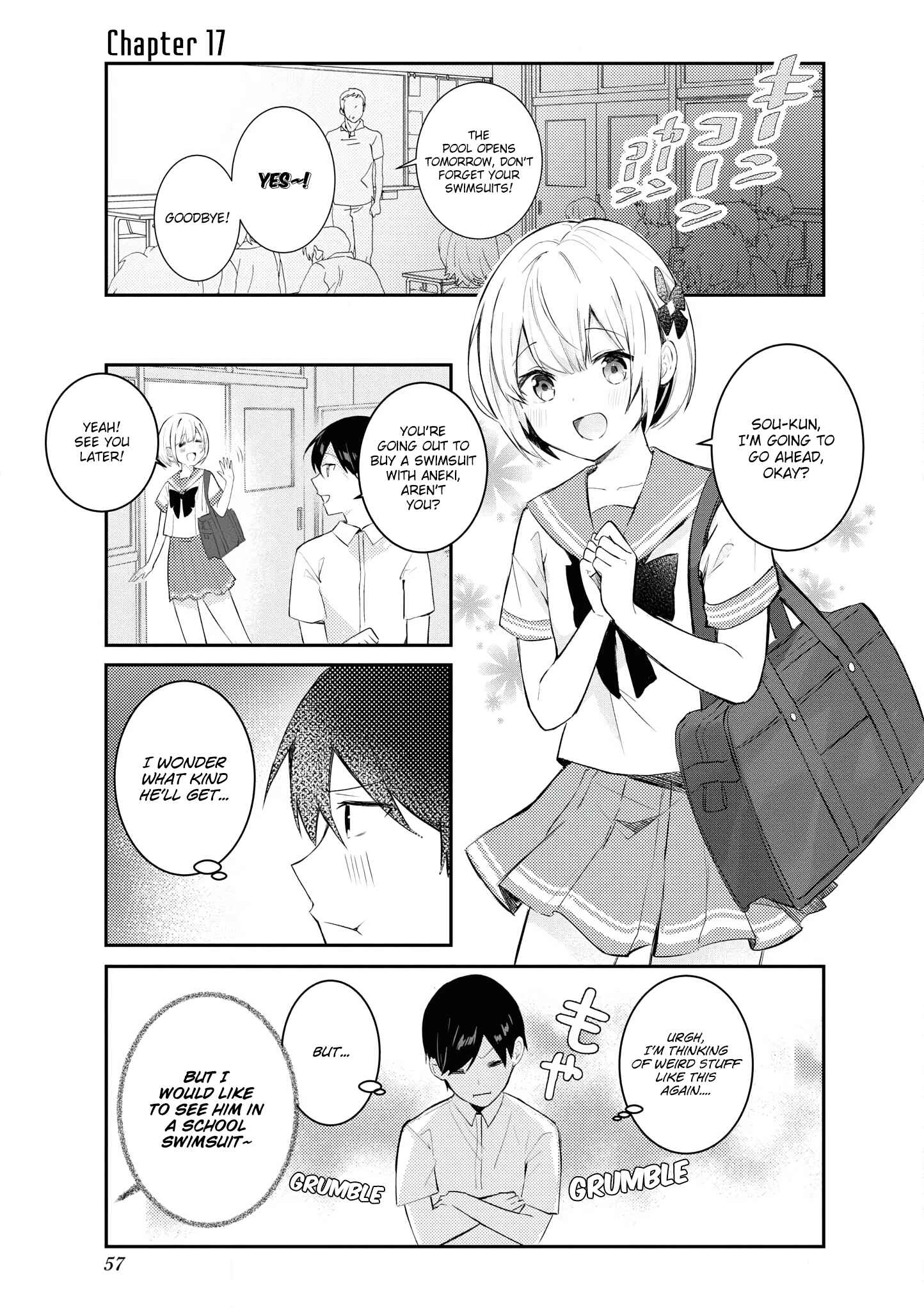 Page 1 Chapter 17 Suki koso Momo no Jouzu nare!