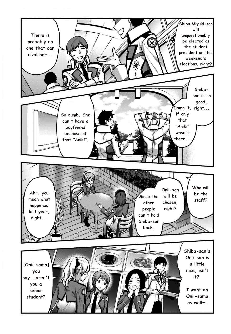 Page 6 Chapter 2 Mahouka Koukou no Rettousei - Koto Nairan-hen