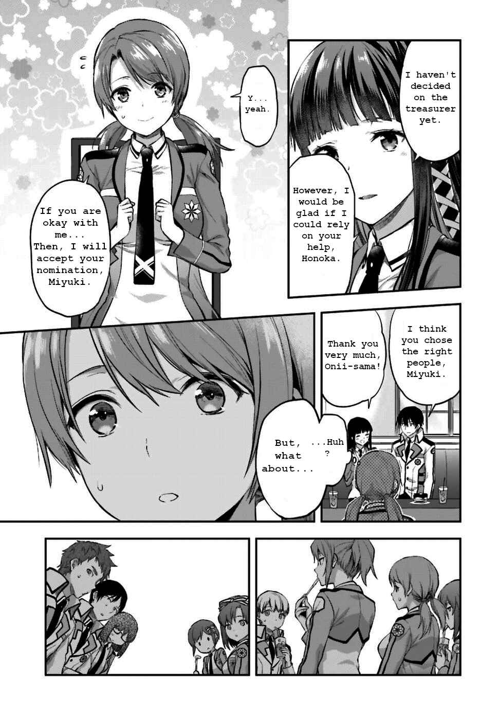 Page 10 Chapter 3 Mahouka Koukou no Rettousei - Koto Nairan-hen