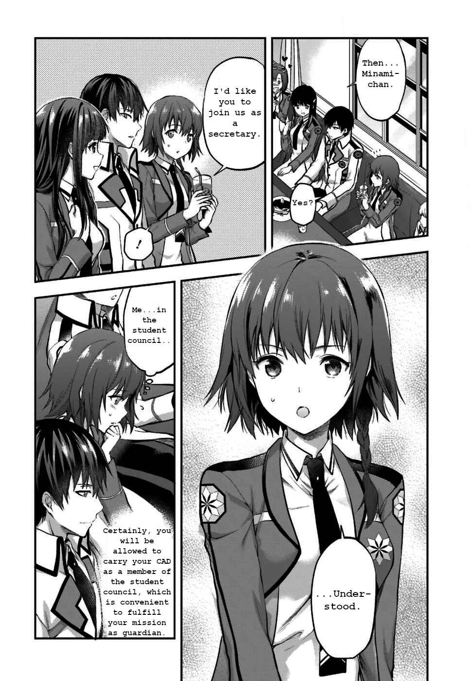 Page 9 Chapter 3 Mahouka Koukou no Rettousei - Koto Nairan-hen