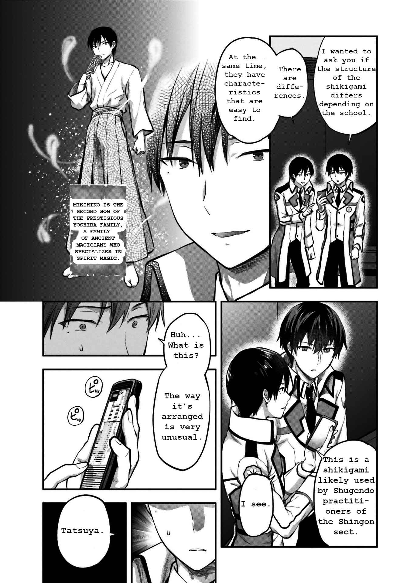 Page 19 Chapter 4 Mahouka Koukou no Rettousei - Koto Nairan-hen