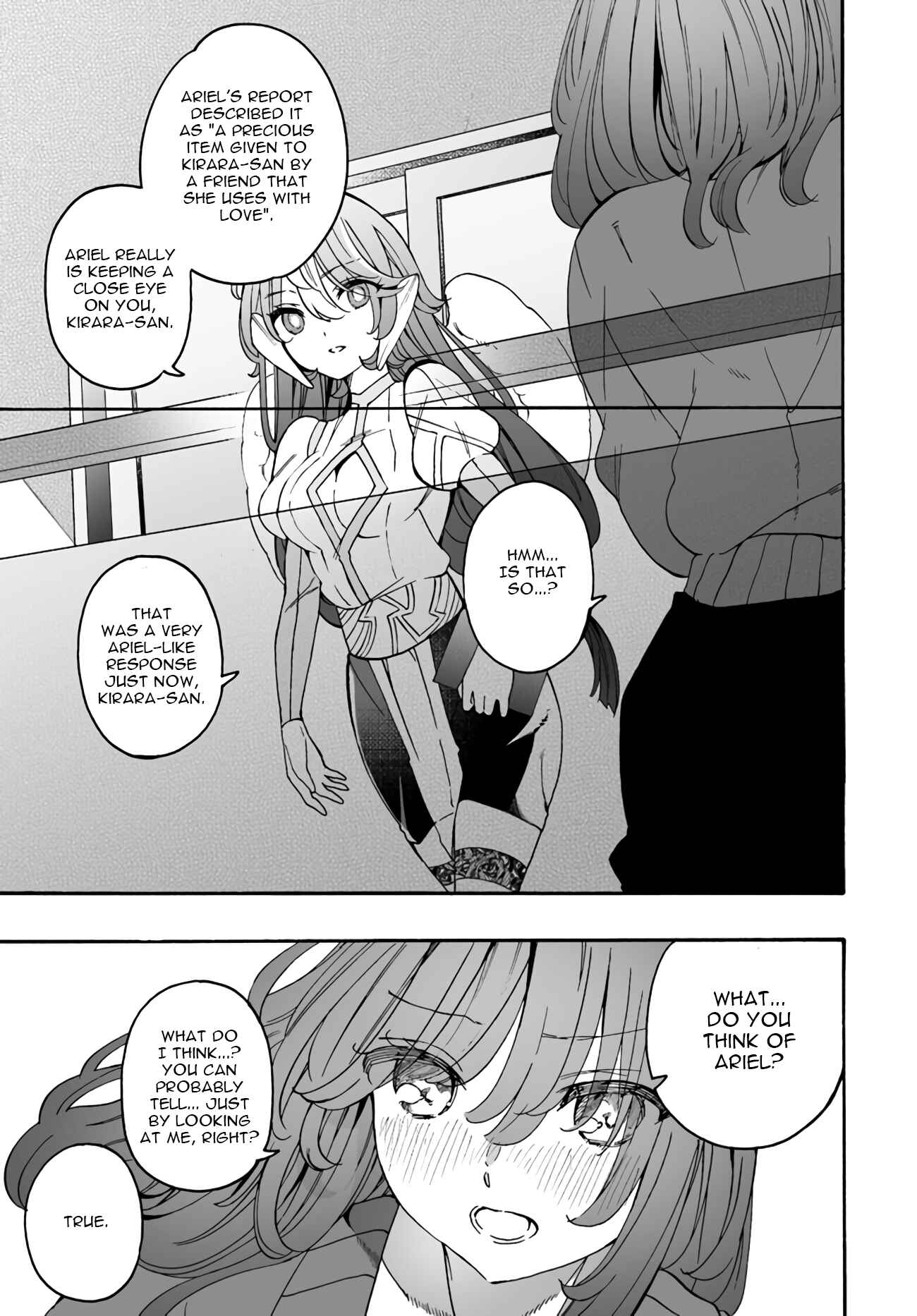 Page 10 Chapter 13.02 Watashi, Elite Tenshi desu ga Nankoufuraku na JK ni Komattemasu!