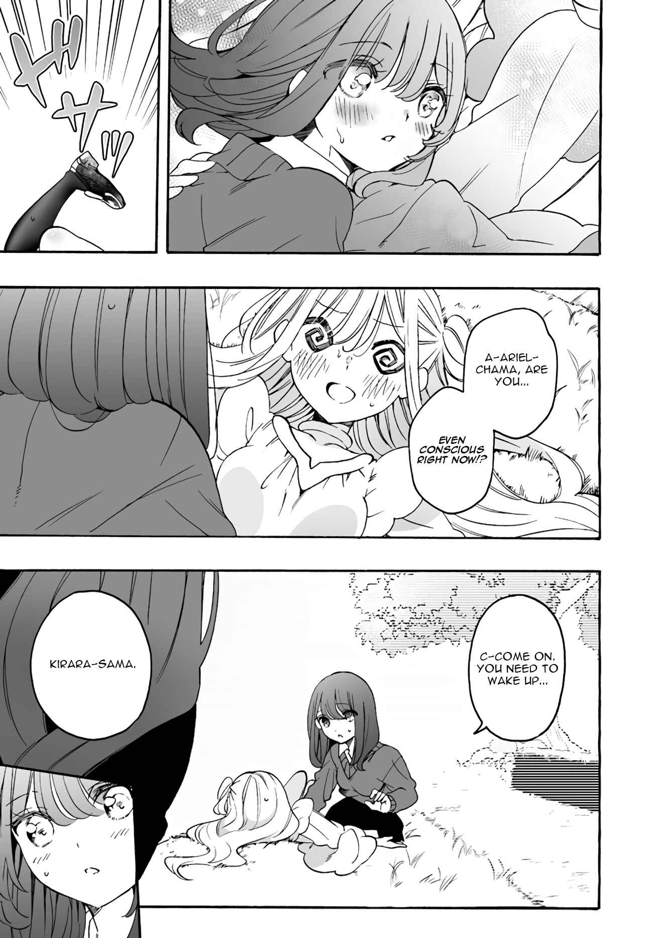 Page 2 Chapter 13.02 Watashi, Elite Tenshi desu ga Nankoufuraku na JK ni Komattemasu!