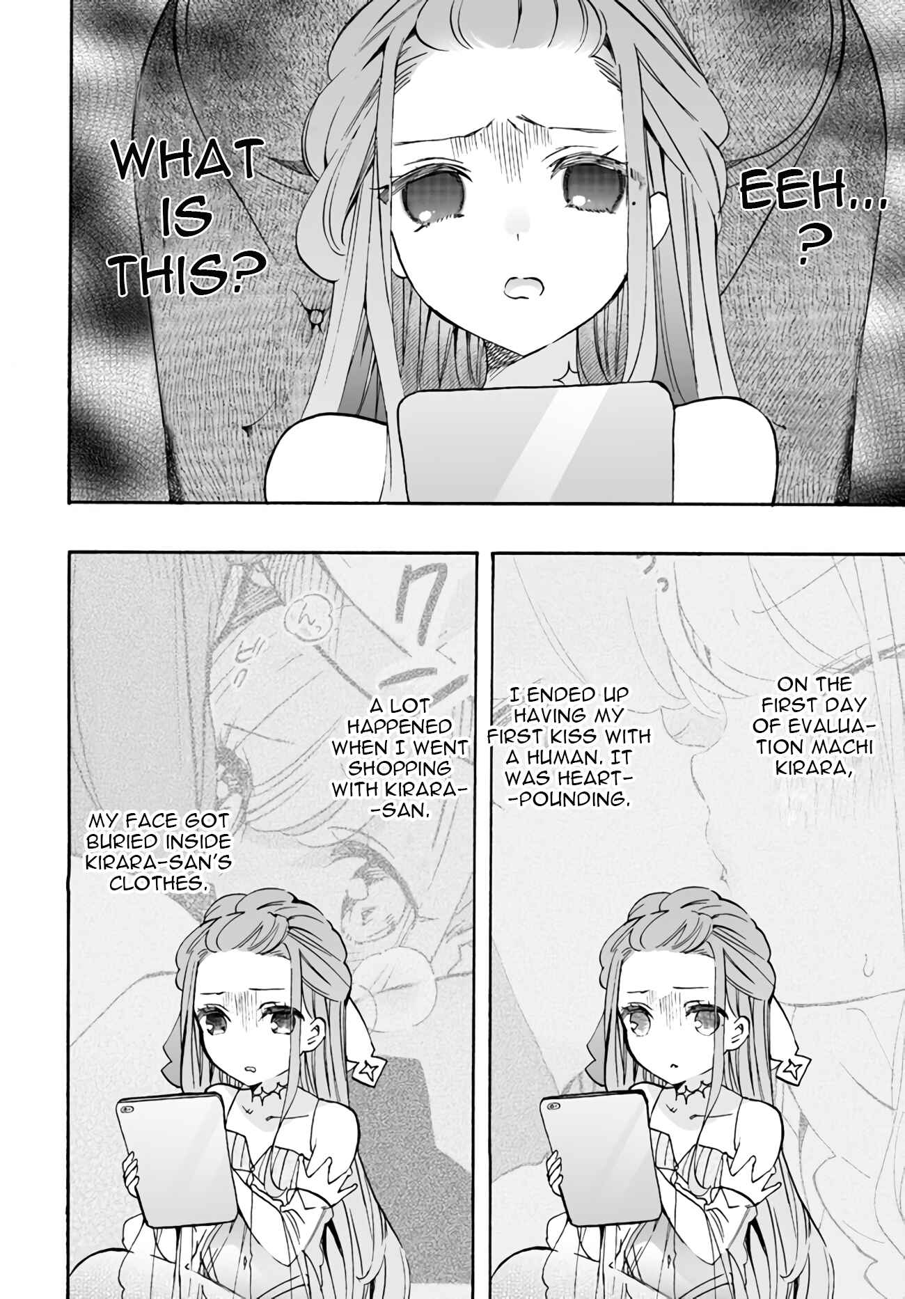 Page 12 Chapter 15 Watashi, Elite Tenshi desu ga Nankoufuraku na JK ni Komattemasu!
