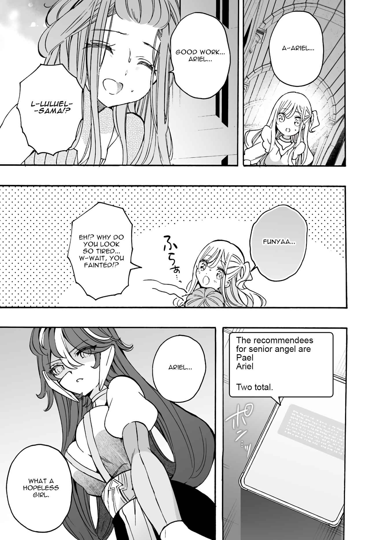Page 17 Chapter 15 Watashi, Elite Tenshi desu ga Nankoufuraku na JK ni Komattemasu!