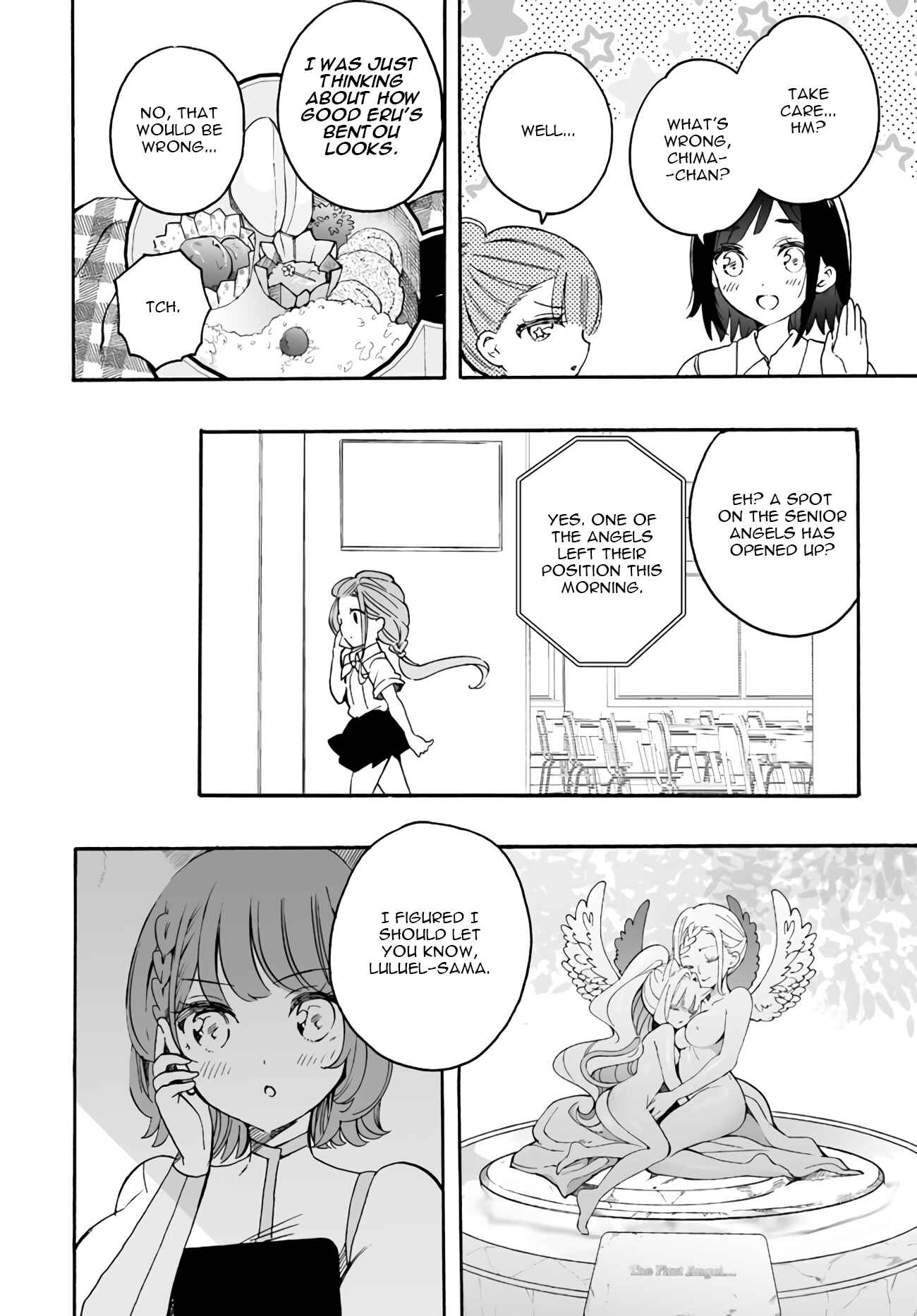 Page 4 Chapter 15 Watashi, Elite Tenshi desu ga Nankoufuraku na JK ni Komattemasu!