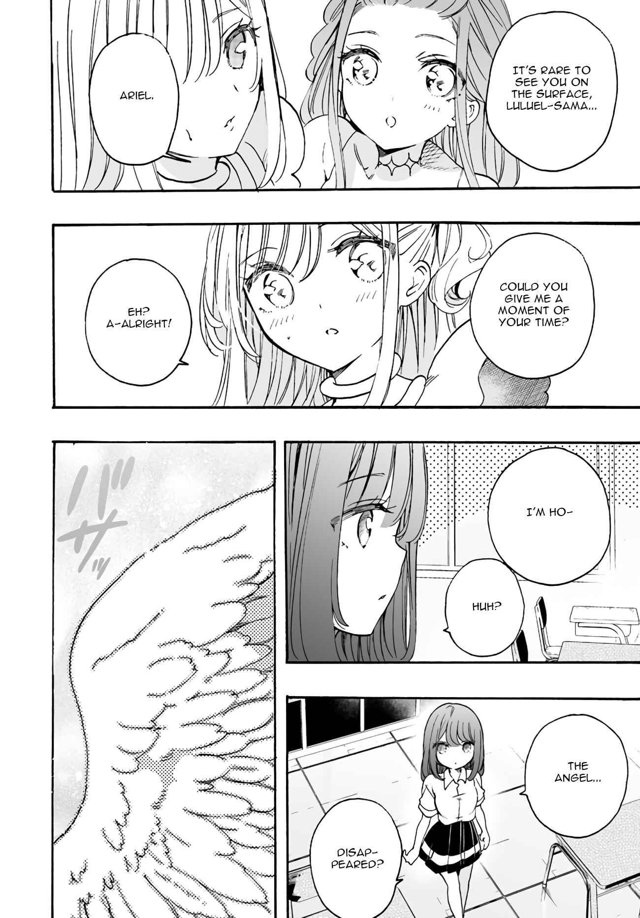 Page 8 Chapter 15 Watashi, Elite Tenshi desu ga Nankoufuraku na JK ni Komattemasu!