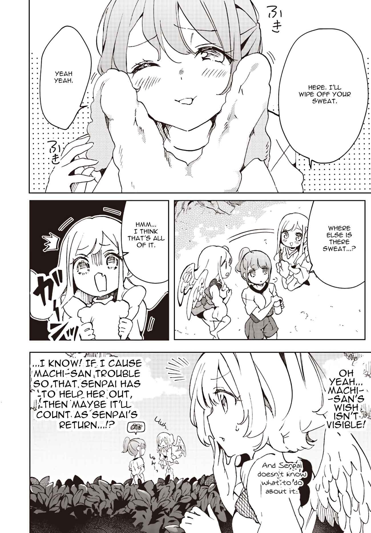 Page 8 Chapter 4 Watashi, Elite Tenshi desu ga Nankoufuraku na JK ni Komattemasu!