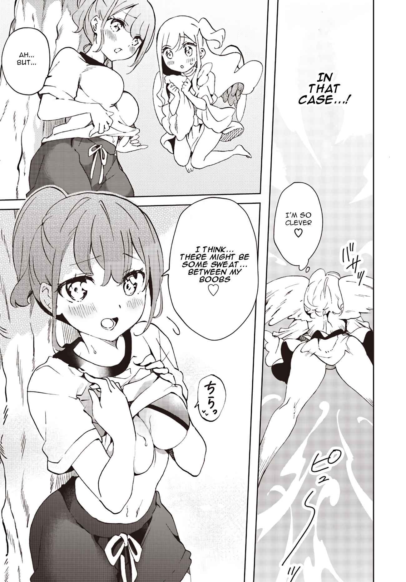 Page 9 Chapter 4 Watashi, Elite Tenshi desu ga Nankoufuraku na JK ni Komattemasu!