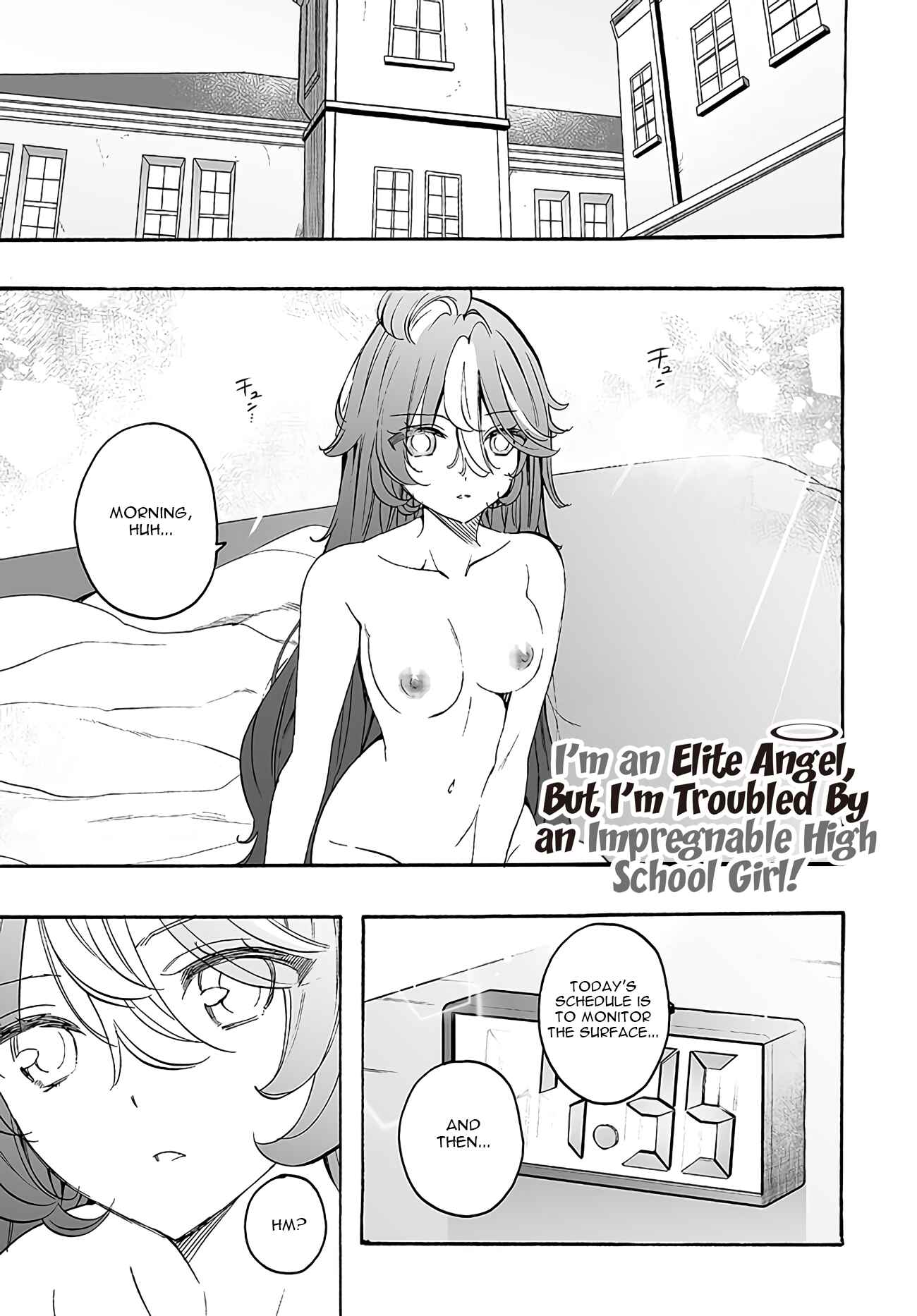 Page 1 Chapter 14 Watashi, Elite Tenshi desu ga Nankoufuraku na JK ni Komattemasu!