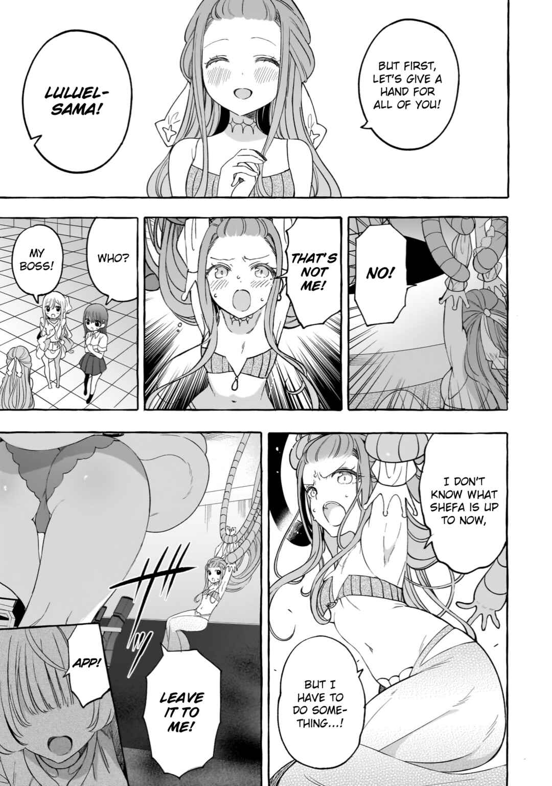 Page 13 Chapter 23 Watashi, Elite Tenshi desu ga Nankoufuraku na JK ni Komattemasu!
