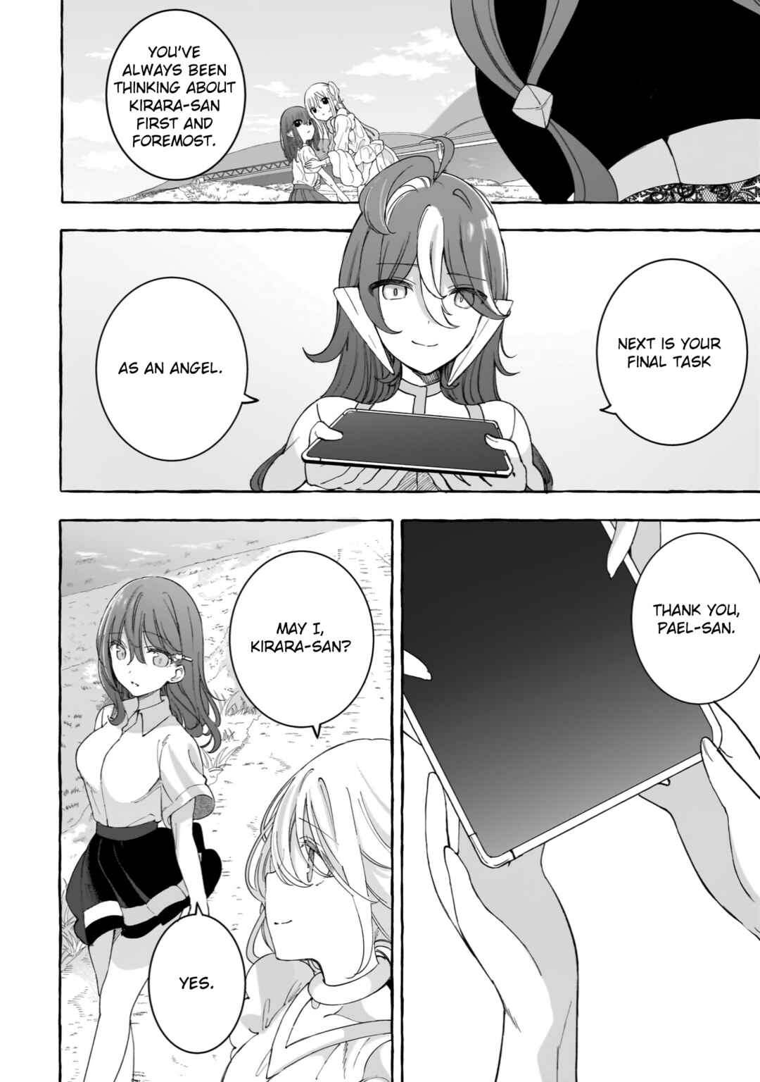 Page 6 Chapter 23 Watashi, Elite Tenshi desu ga Nankoufuraku na JK ni Komattemasu!