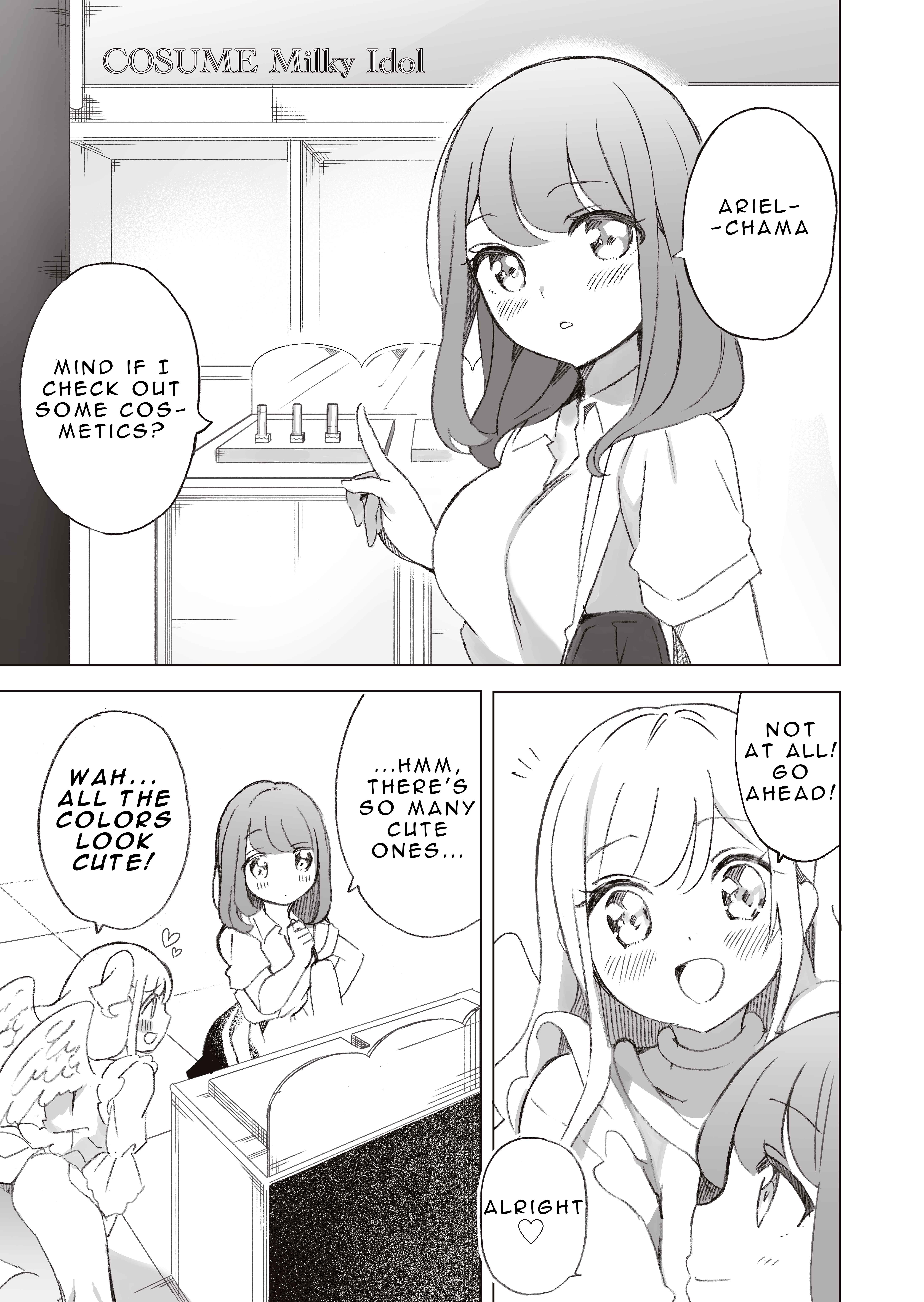 Page 1 Chapter 3.5 Watashi, Elite Tenshi desu ga Nankoufuraku na JK ni Komattemasu!