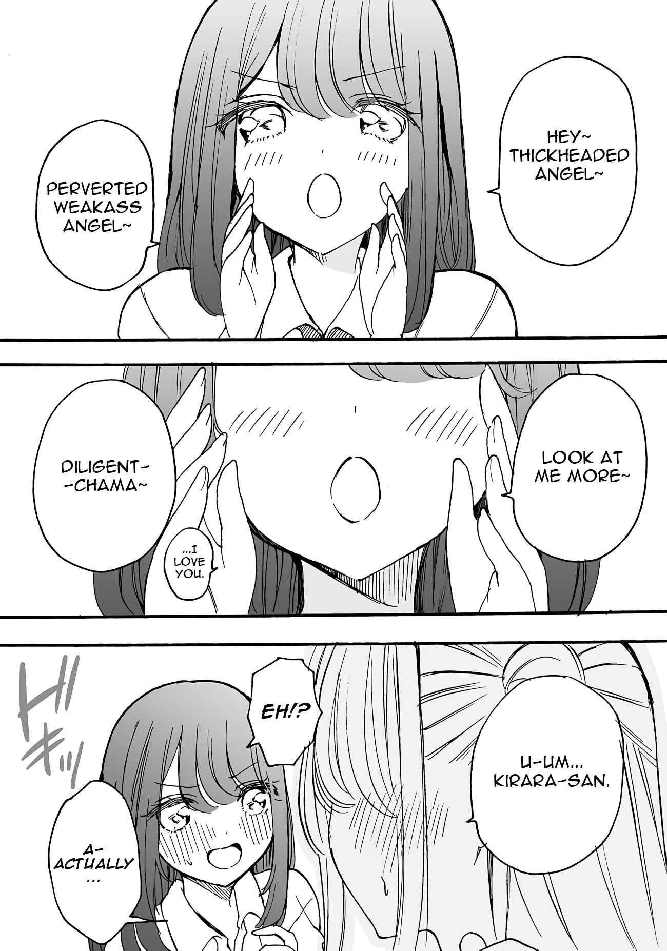 Page 3 Chapter 14.5 Watashi, Elite Tenshi desu ga Nankoufuraku na JK ni Komattemasu!