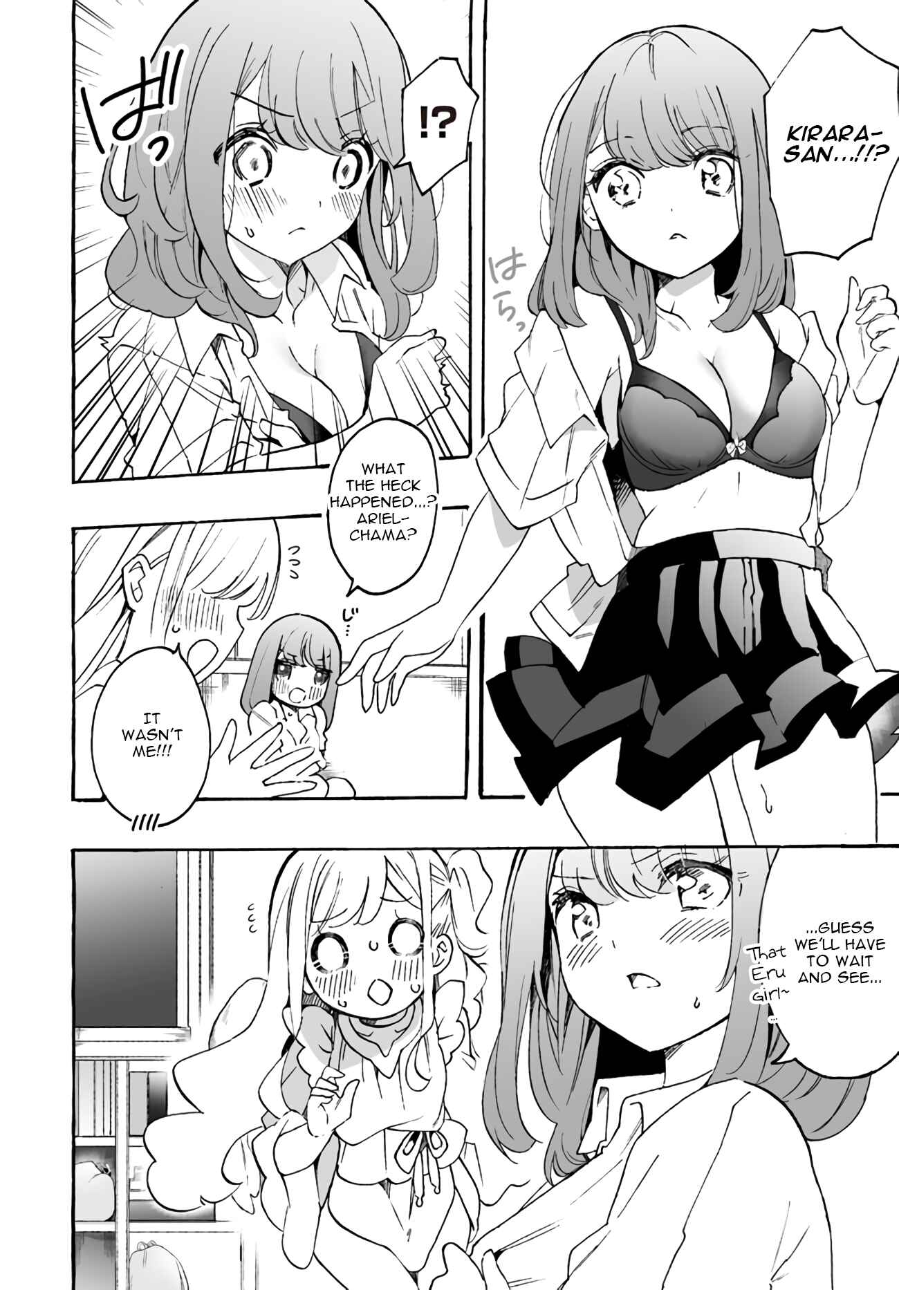 Page 8 Chapter 7 Watashi, Elite Tenshi desu ga Nankoufuraku na JK ni Komattemasu!