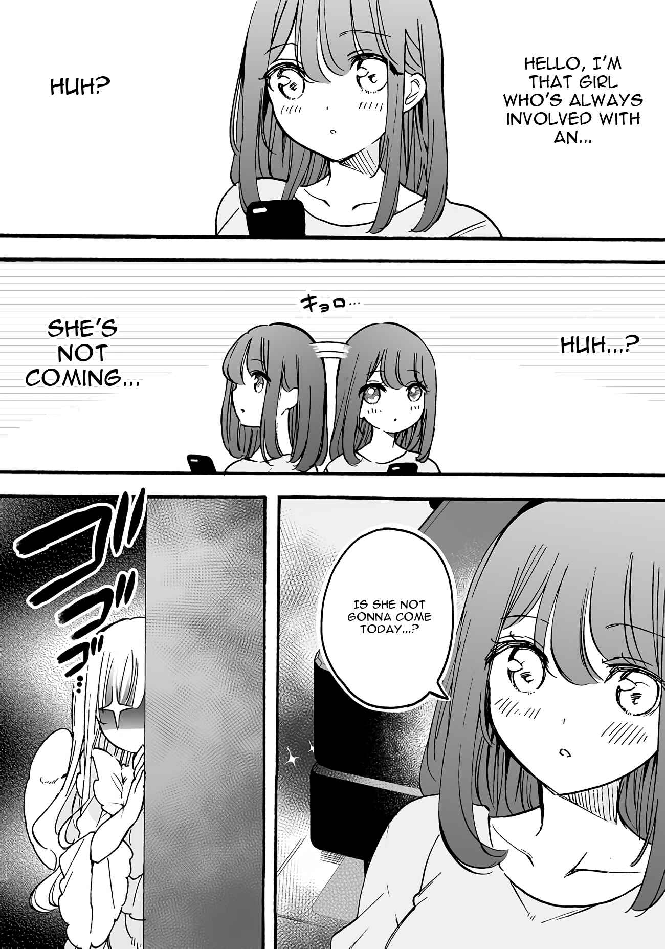 Page 1 Chapter 13.8 Watashi, Elite Tenshi desu ga Nankoufuraku na JK ni Komattemasu!