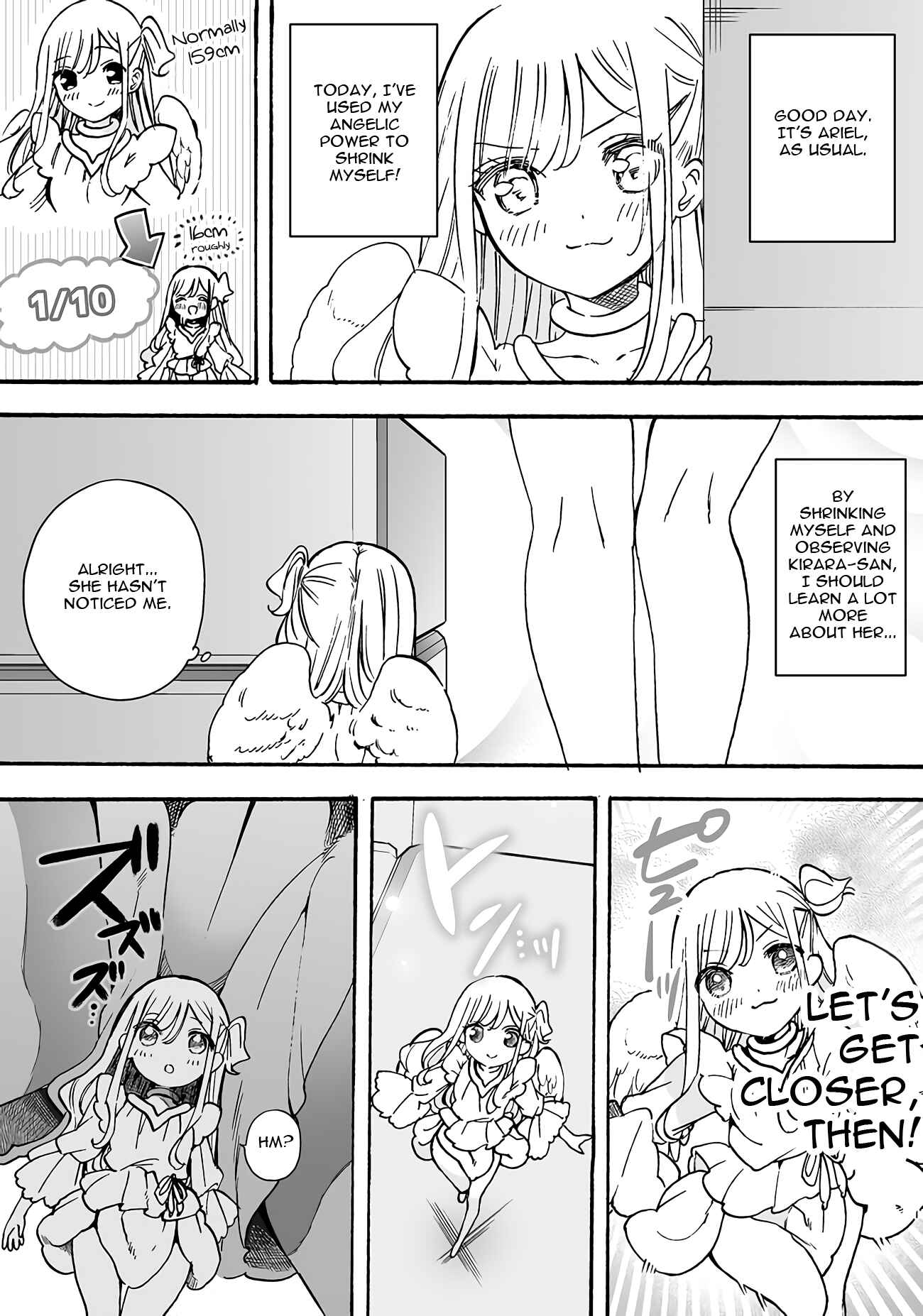 Page 2 Chapter 13.8 Watashi, Elite Tenshi desu ga Nankoufuraku na JK ni Komattemasu!