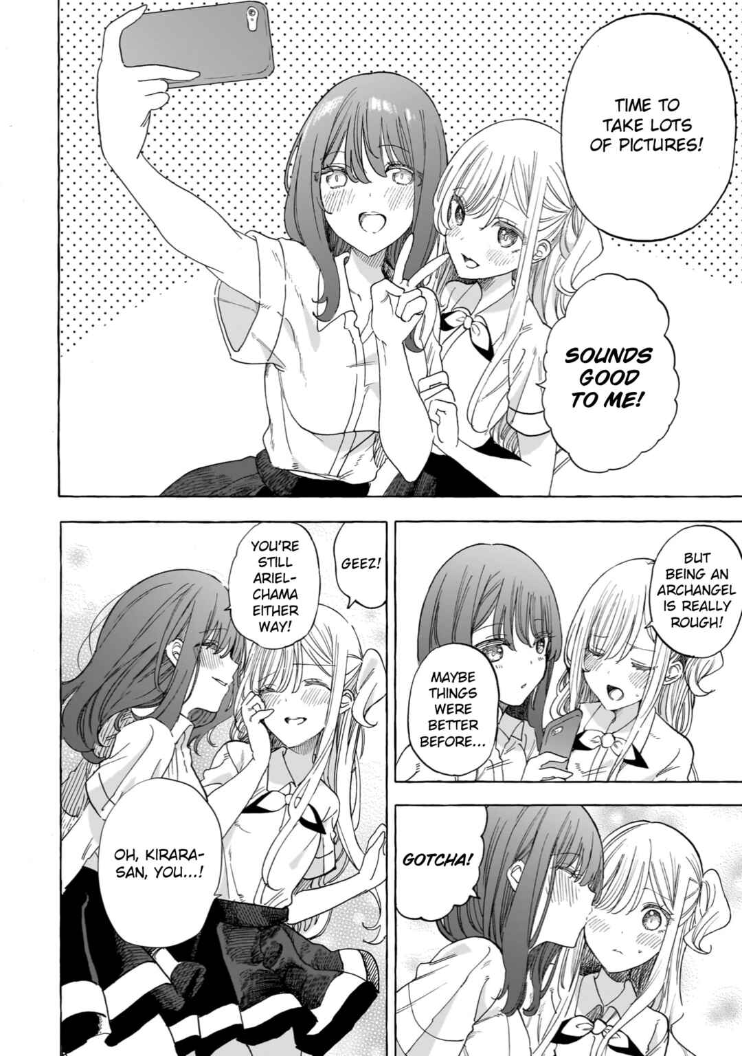 Page 28 Chapter 24 Watashi, Elite Tenshi desu ga Nankoufuraku na JK ni Komattemasu!