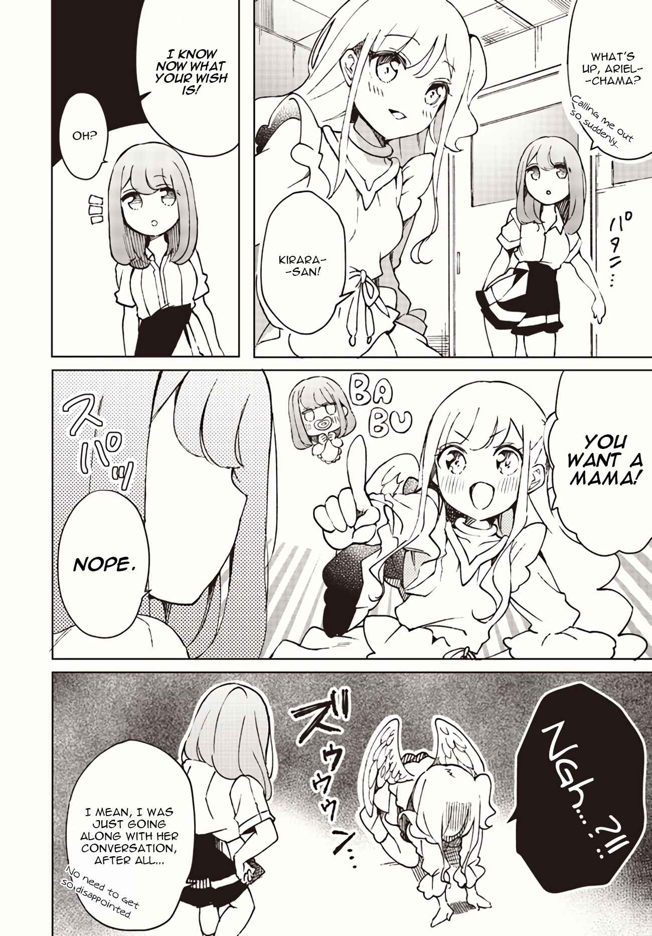 Page 6 Chapter 5 Watashi, Elite Tenshi desu ga Nankoufuraku na JK ni Komattemasu!