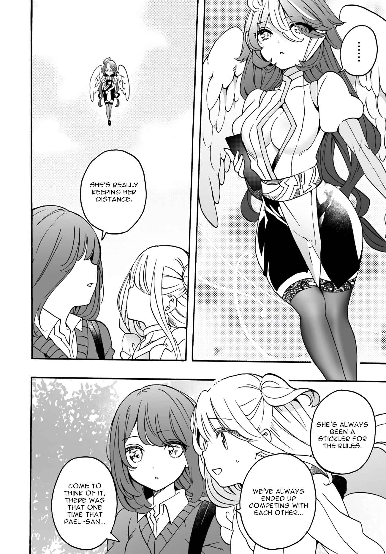 Page 16 Chapter 12 Watashi, Elite Tenshi desu ga Nankoufuraku na JK ni Komattemasu!