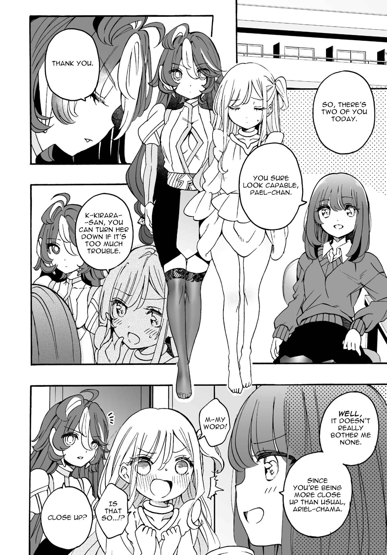 Page 8 Chapter 12 Watashi, Elite Tenshi desu ga Nankoufuraku na JK ni Komattemasu!