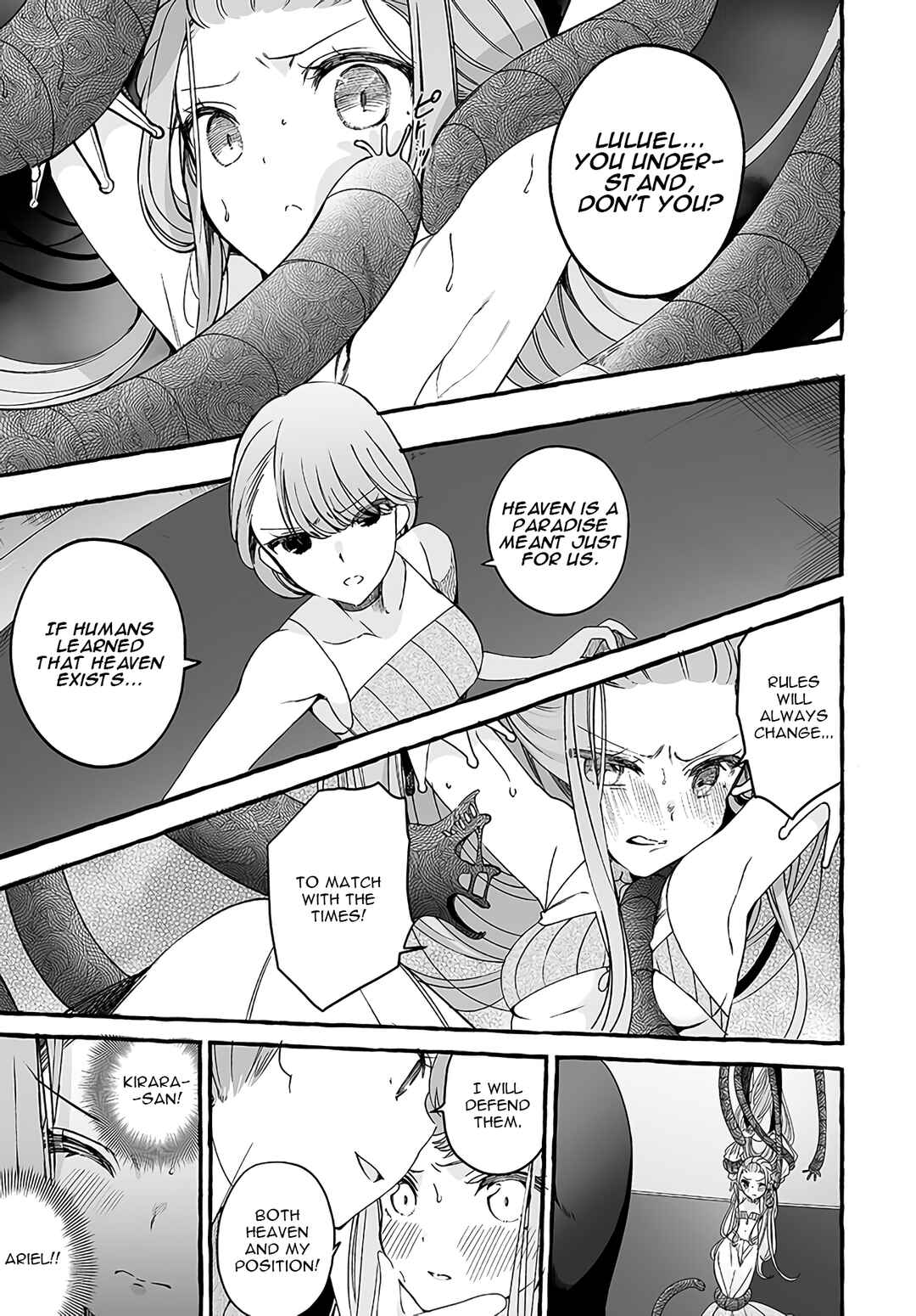 Page 9 Chapter 22 Watashi, Elite Tenshi desu ga Nankoufuraku na JK ni Komattemasu!