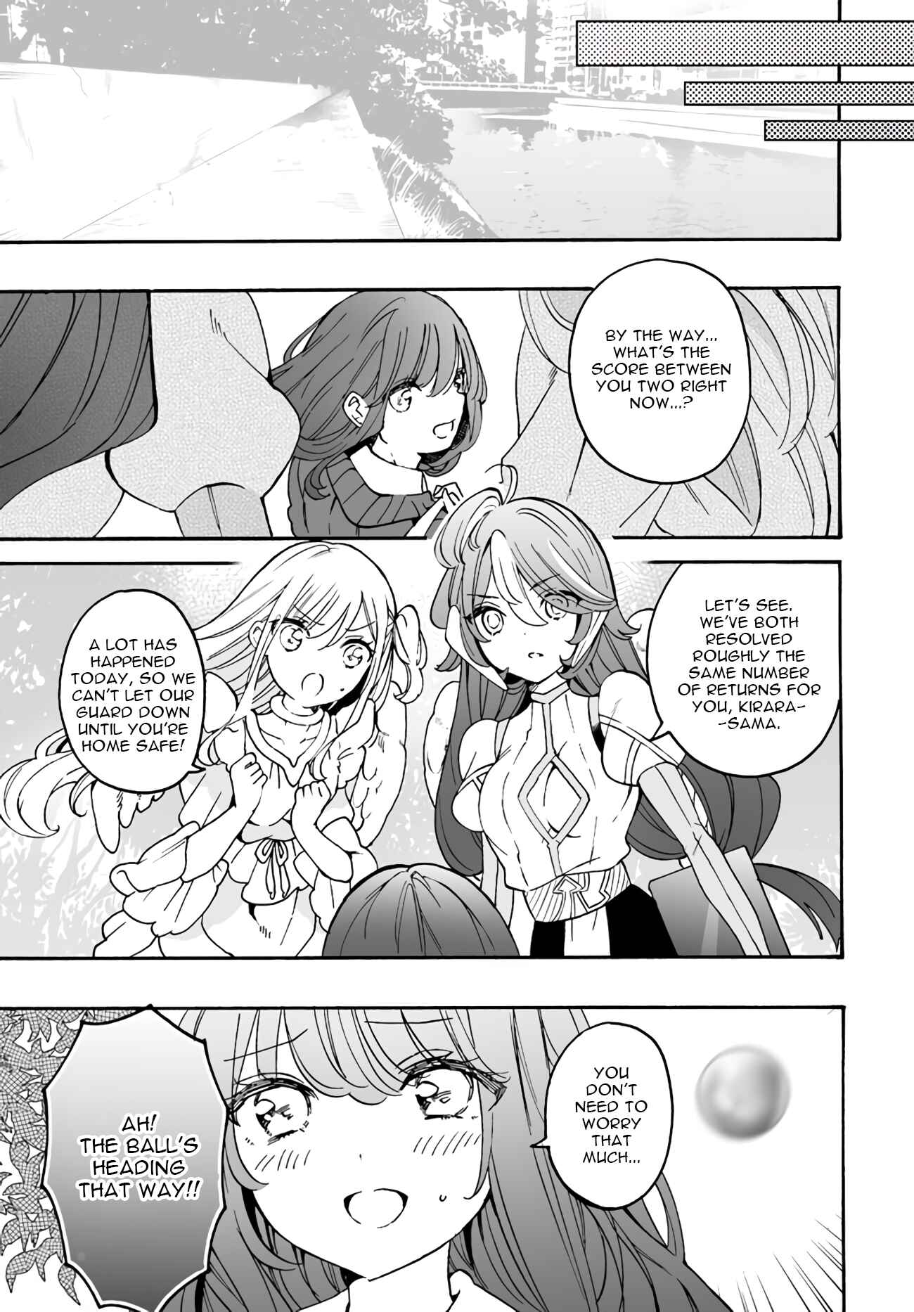 Page 7 Chapter 13.01 Watashi, Elite Tenshi desu ga Nankoufuraku na JK ni Komattemasu!