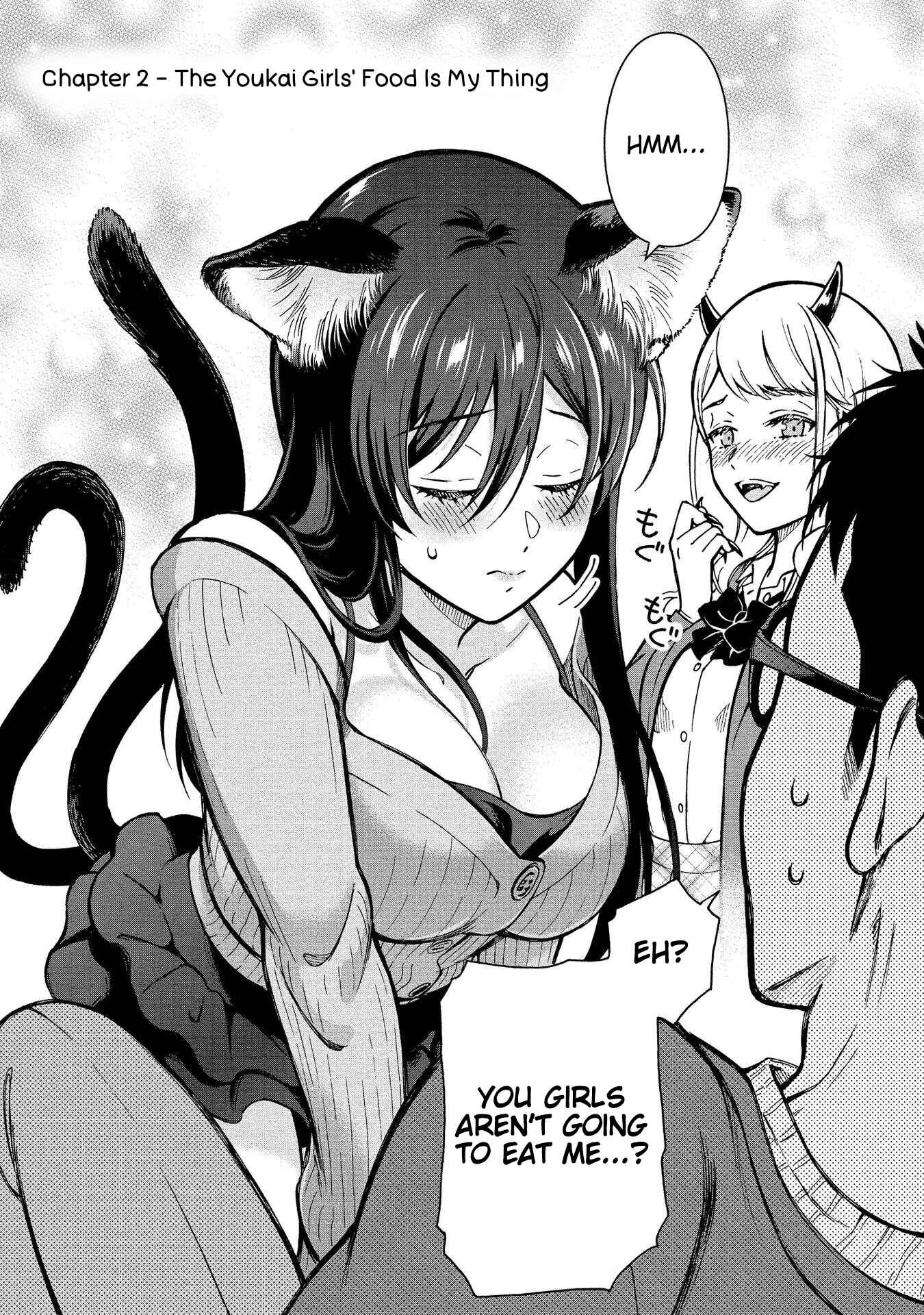 Page 1 Chapter 2 Monokano - Mononoke Kanojo-tachi to Matching Shita Shushoku no Ore