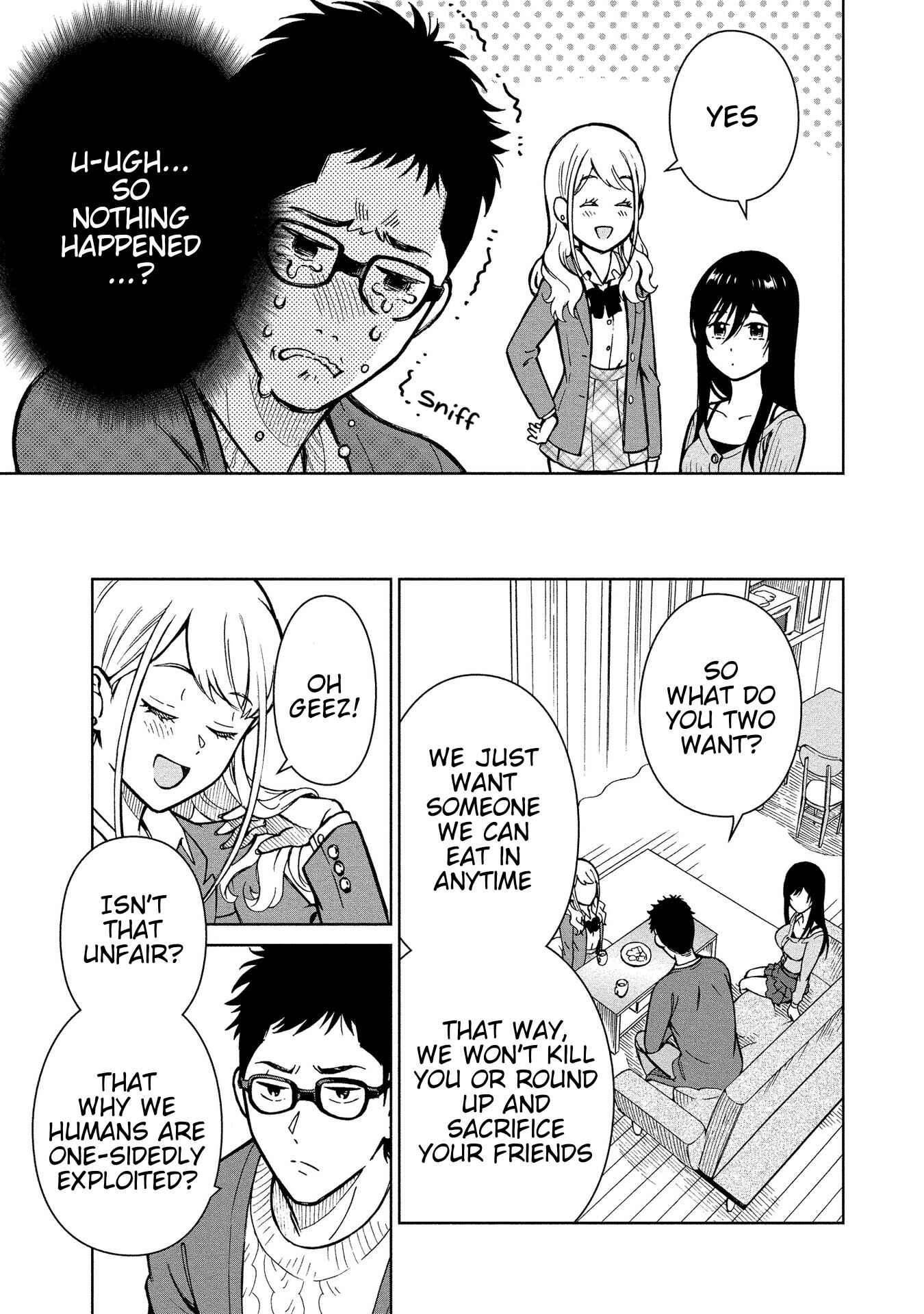Page 12 Chapter 2 Monokano - Mononoke Kanojo-tachi to Matching Shita Shushoku no Ore