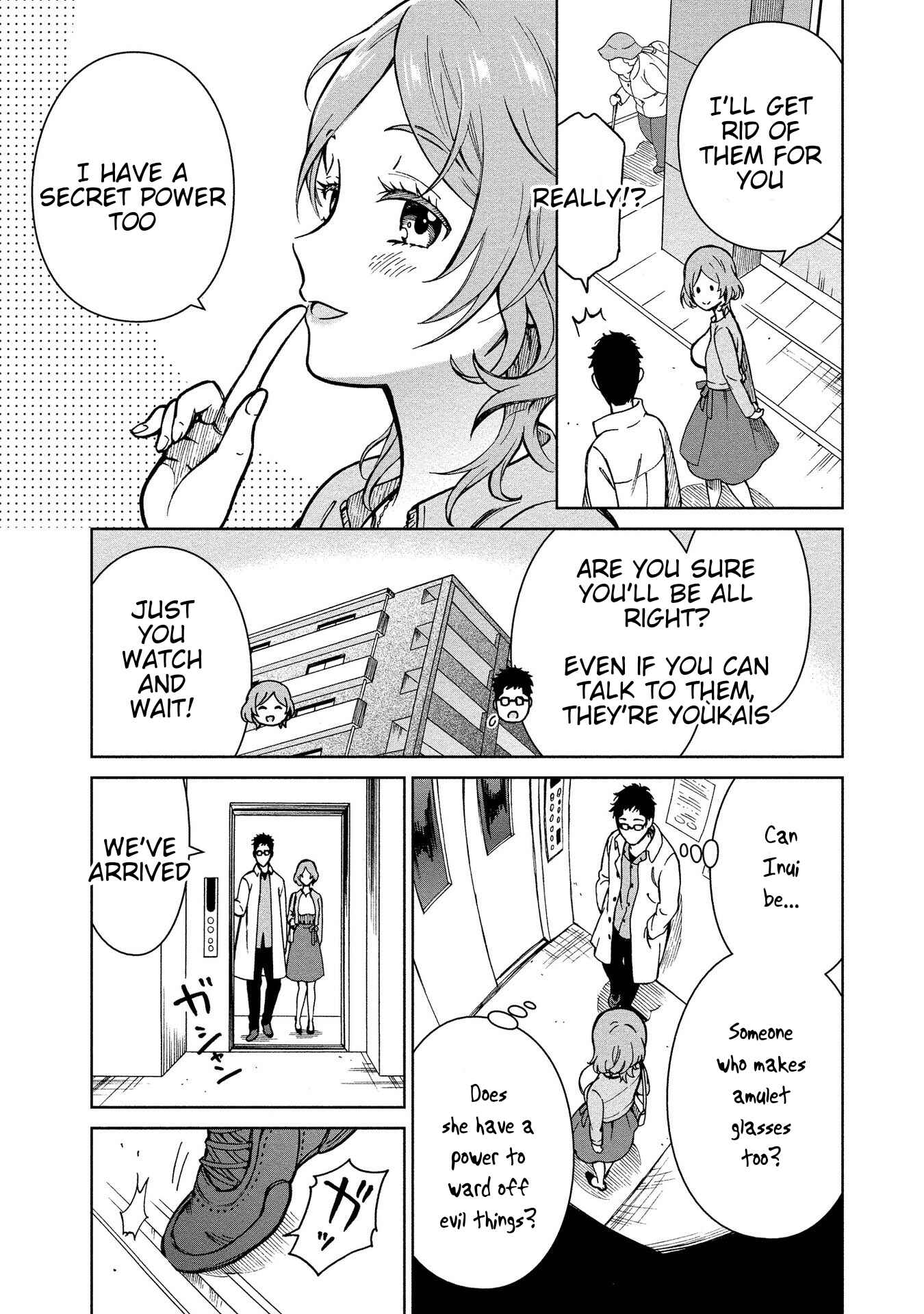 Page 34 Chapter 2 Monokano - Mononoke Kanojo-tachi to Matching Shita Shushoku no Ore
