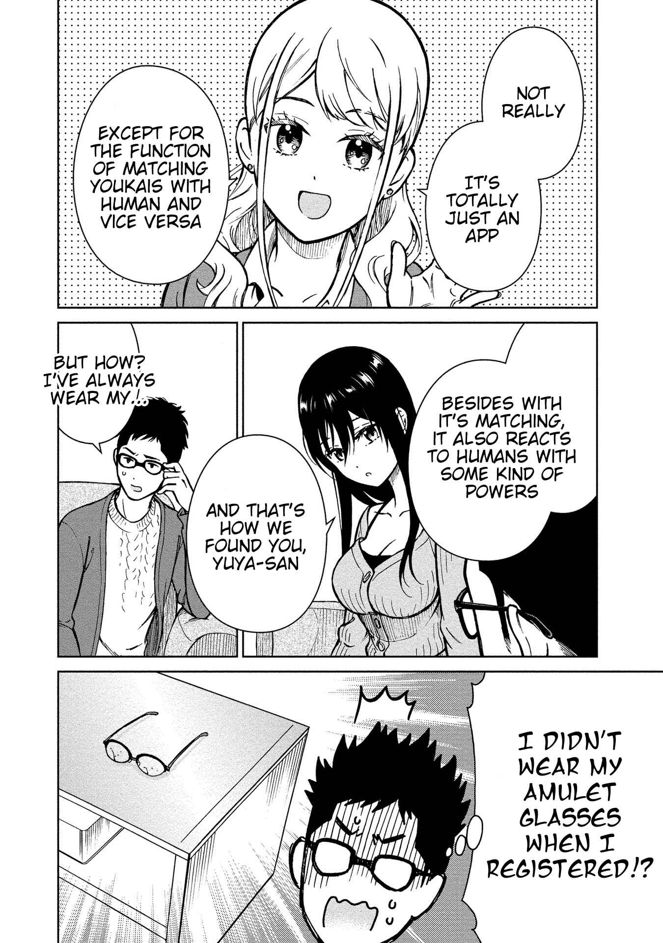 Page 9 Chapter 2 Monokano - Mononoke Kanojo-tachi to Matching Shita Shushoku no Ore