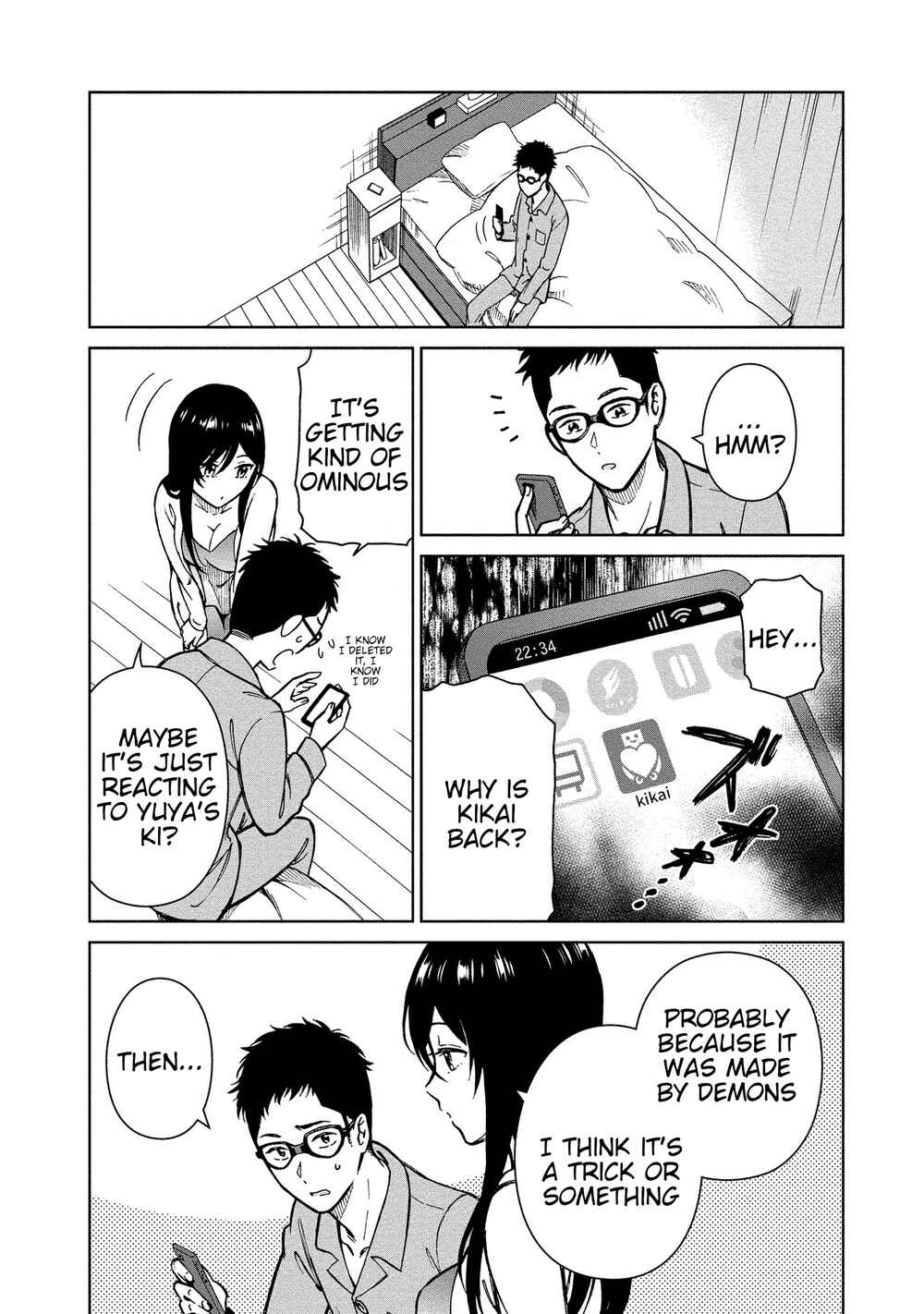 Page 8 Chapter 4 Monokano - Mononoke Kanojo-tachi to Matching Shita Shushoku no Ore