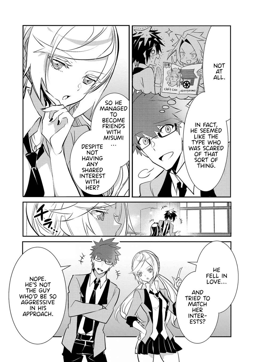 Page 3 Chapter 13 Misumi-san cant See Through