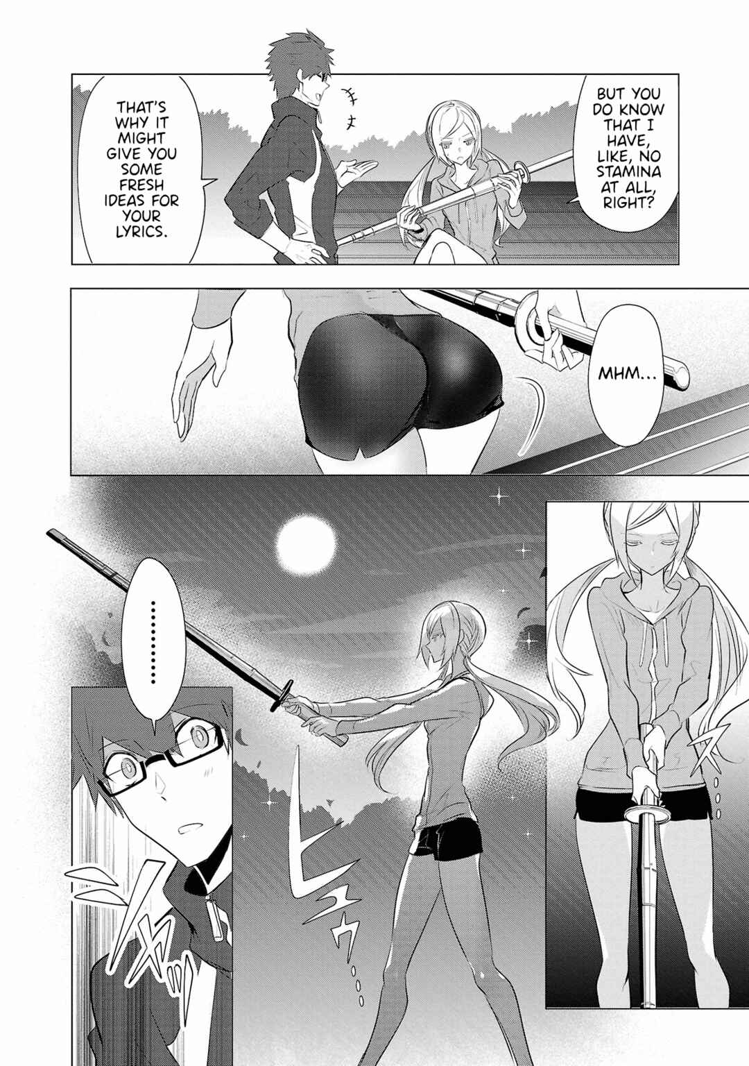Page 6 Chapter 21 Misumi-san cant See Through