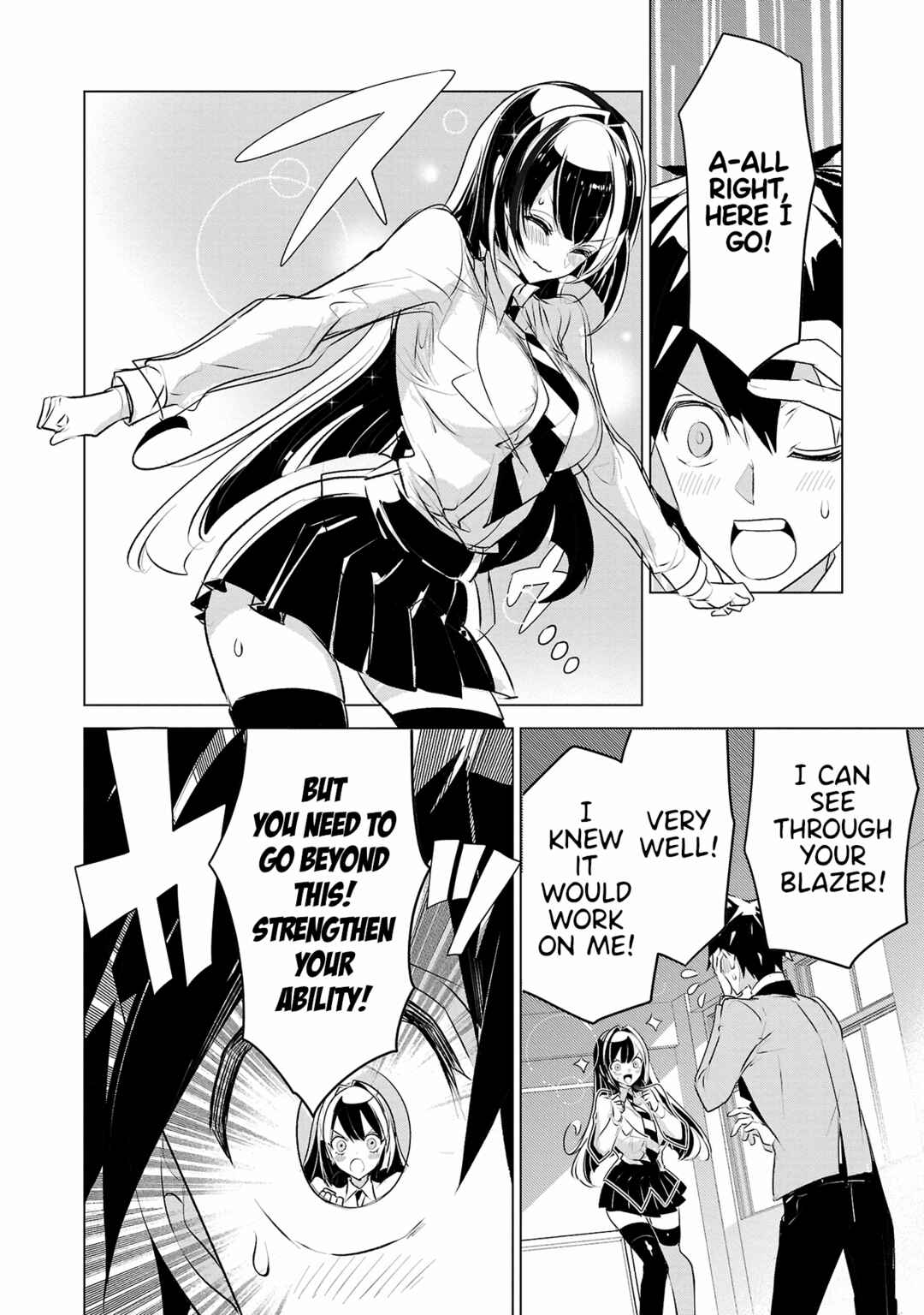 Page 12 Chapter 32 Misumi-san cant See Through