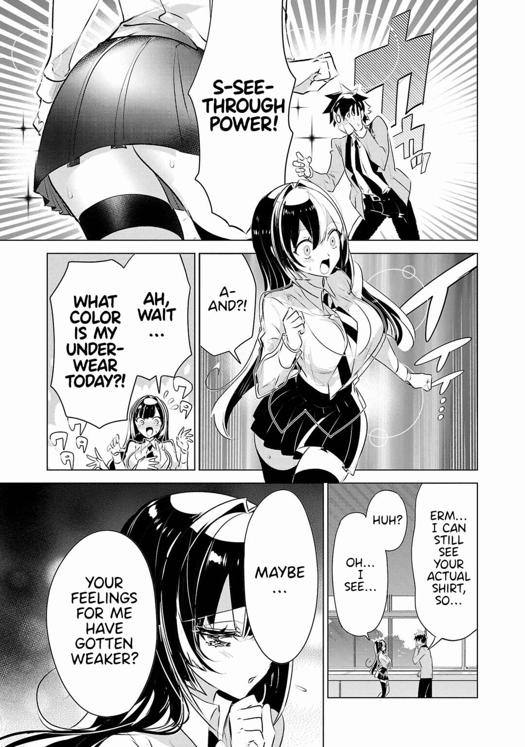 Page 13 Chapter 32 Misumi-san cant See Through