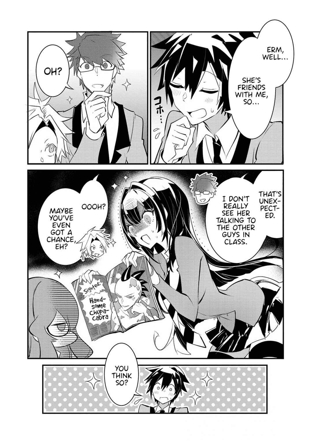 Page 4 Chapter 12 Misumi-san cant See Through