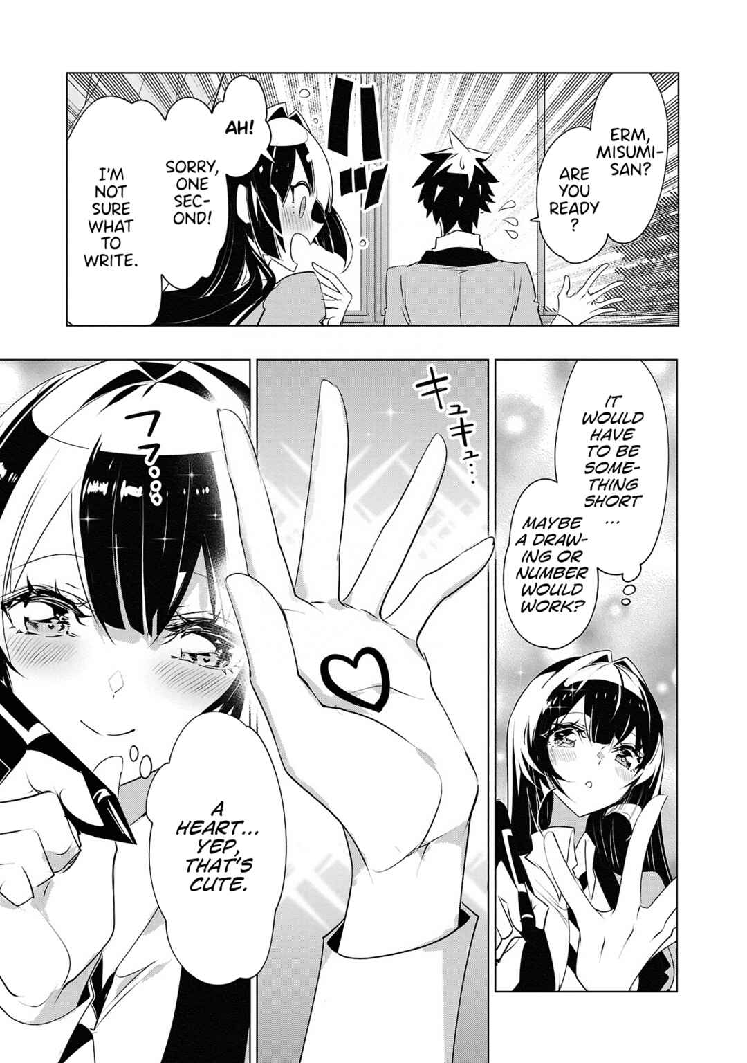 Page 15 Chapter 24 Misumi-san cant See Through