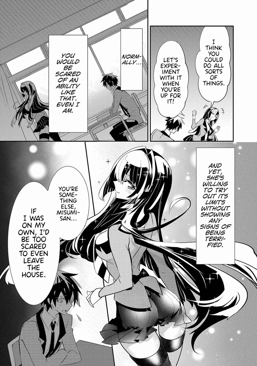 Page 17 Chapter 18 Misumi-san cant See Through