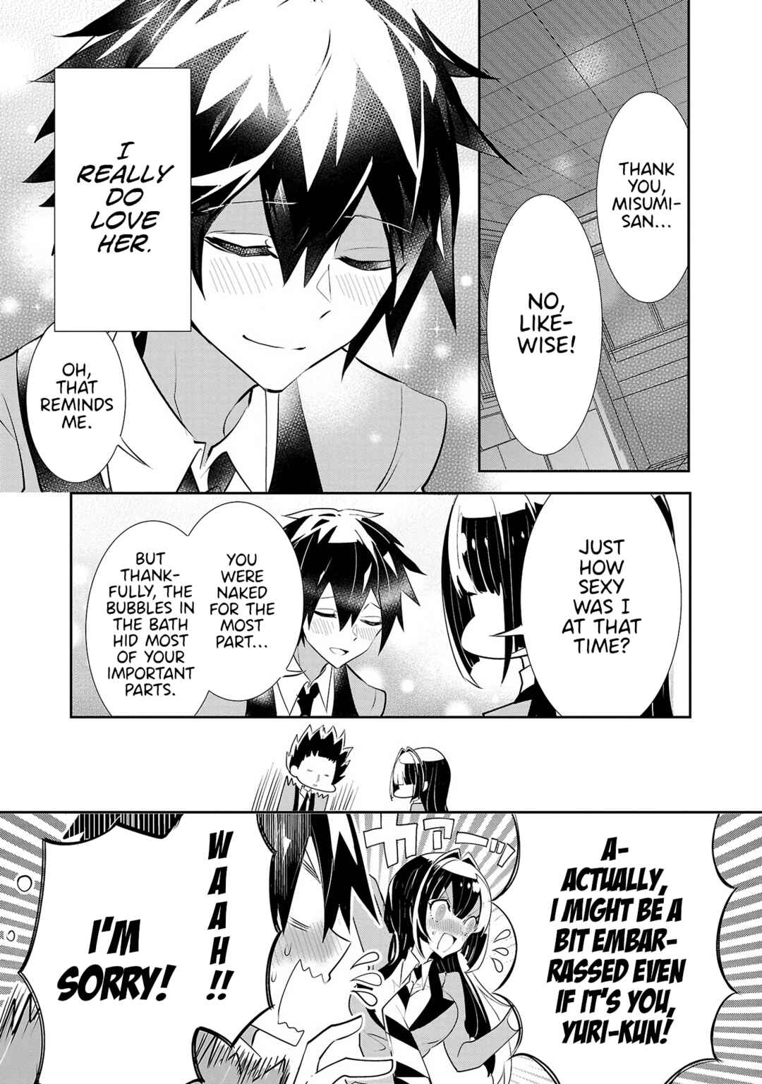 Page 19 Chapter 18 Misumi-san cant See Through