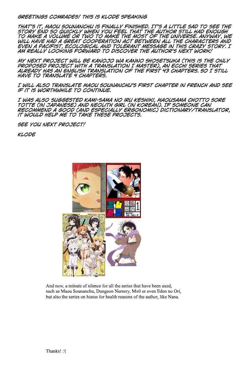 Page 29 Chapter 16 Maou Sounanchu!!!