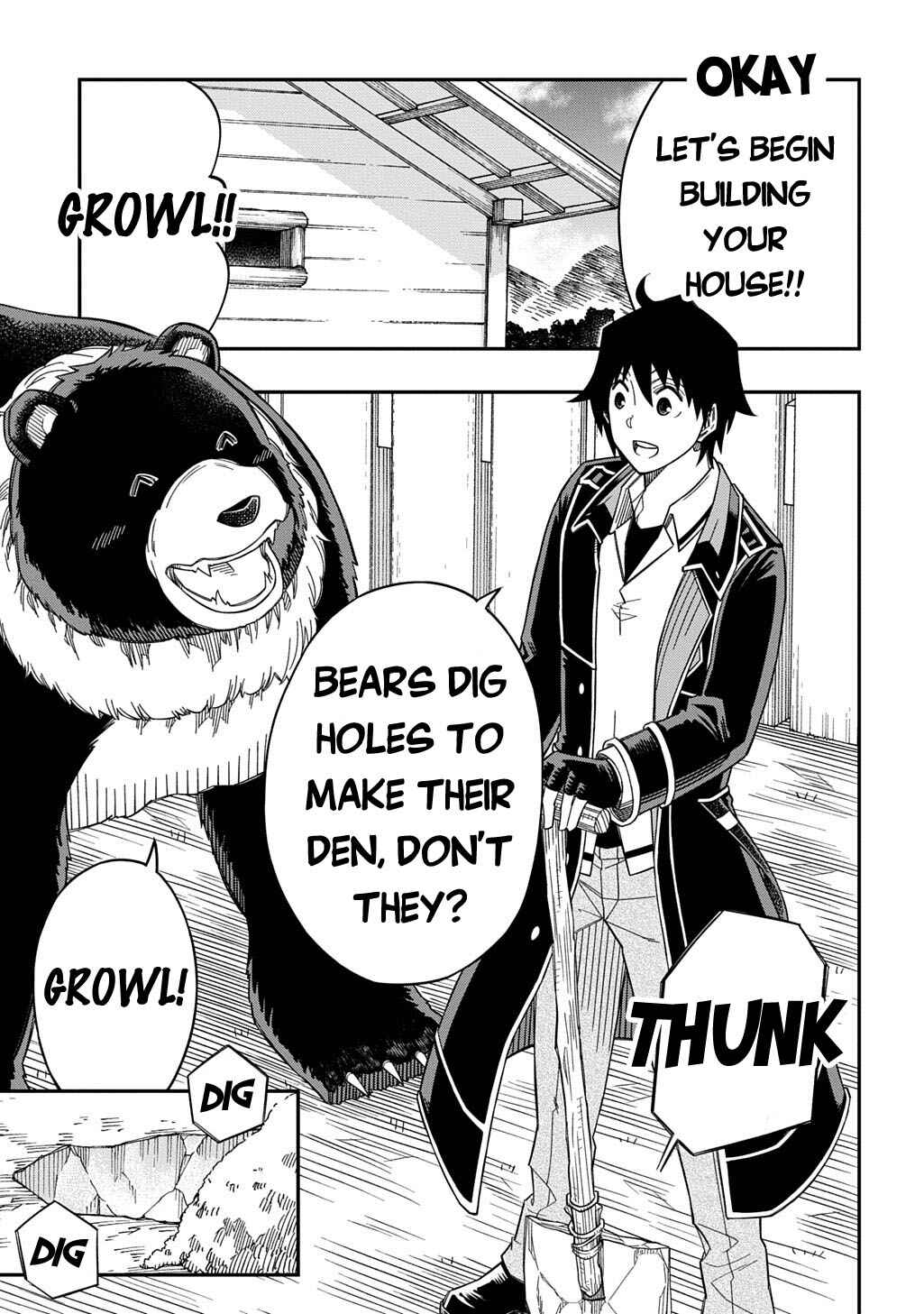 Page 9 Chapter 31.2 Kiyoubinbou, Jou wo Tateru ~Kaitaku Gakuen no Rettousei na no ni, Joukyuu-shoku no Skill to Mahou ga Subete Tsukaemasu~
