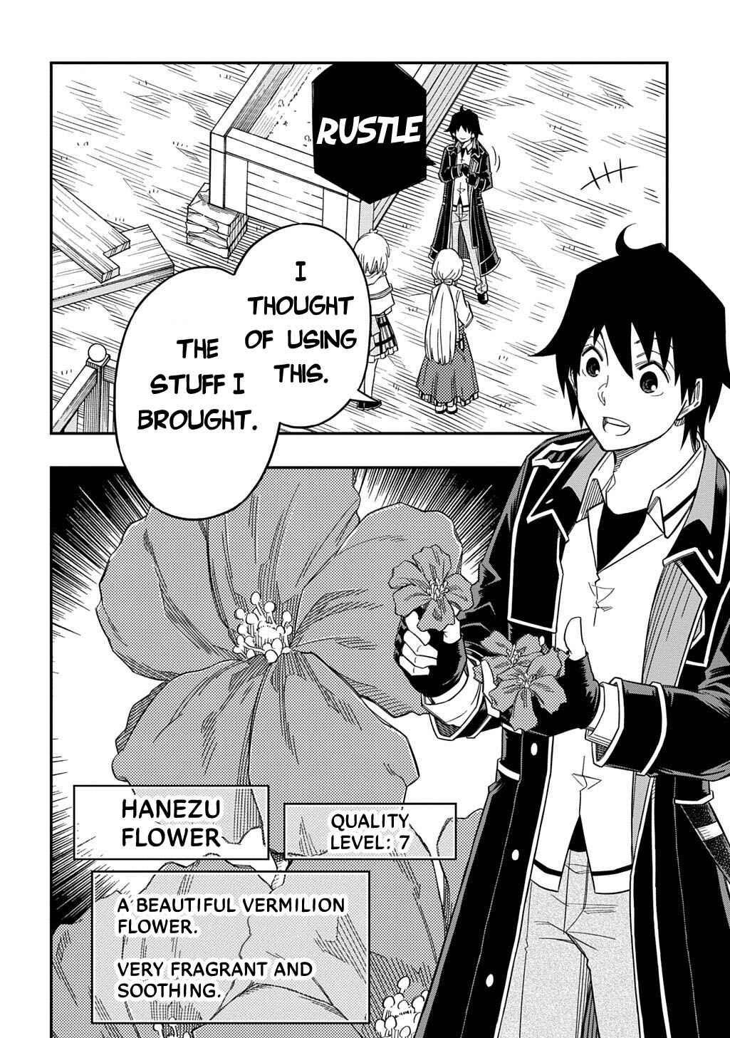 Page 3 Chapter 26 Kiyoubinbou, Jou wo Tateru ~Kaitaku Gakuen no Rettousei na no ni, Joukyuu-shoku no Skill to Mahou ga Subete Tsukaemasu~