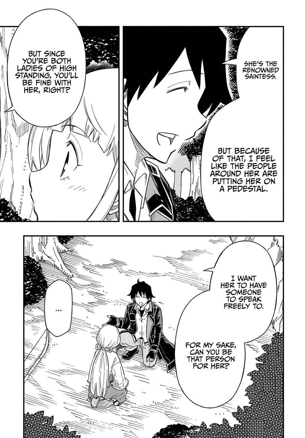 Page 10 Chapter 13 Kiyoubinbou, Jou wo Tateru ~Kaitaku Gakuen no Rettousei na no ni, Joukyuu-shoku no Skill to Mahou ga Subete Tsukaemasu~