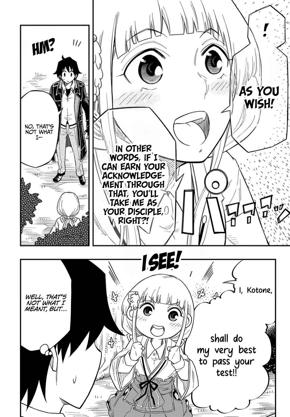Page 7 Chapter 13 Kiyoubinbou, Jou wo Tateru ~Kaitaku Gakuen no Rettousei na no ni, Joukyuu-shoku no Skill to Mahou ga Subete Tsukaemasu~