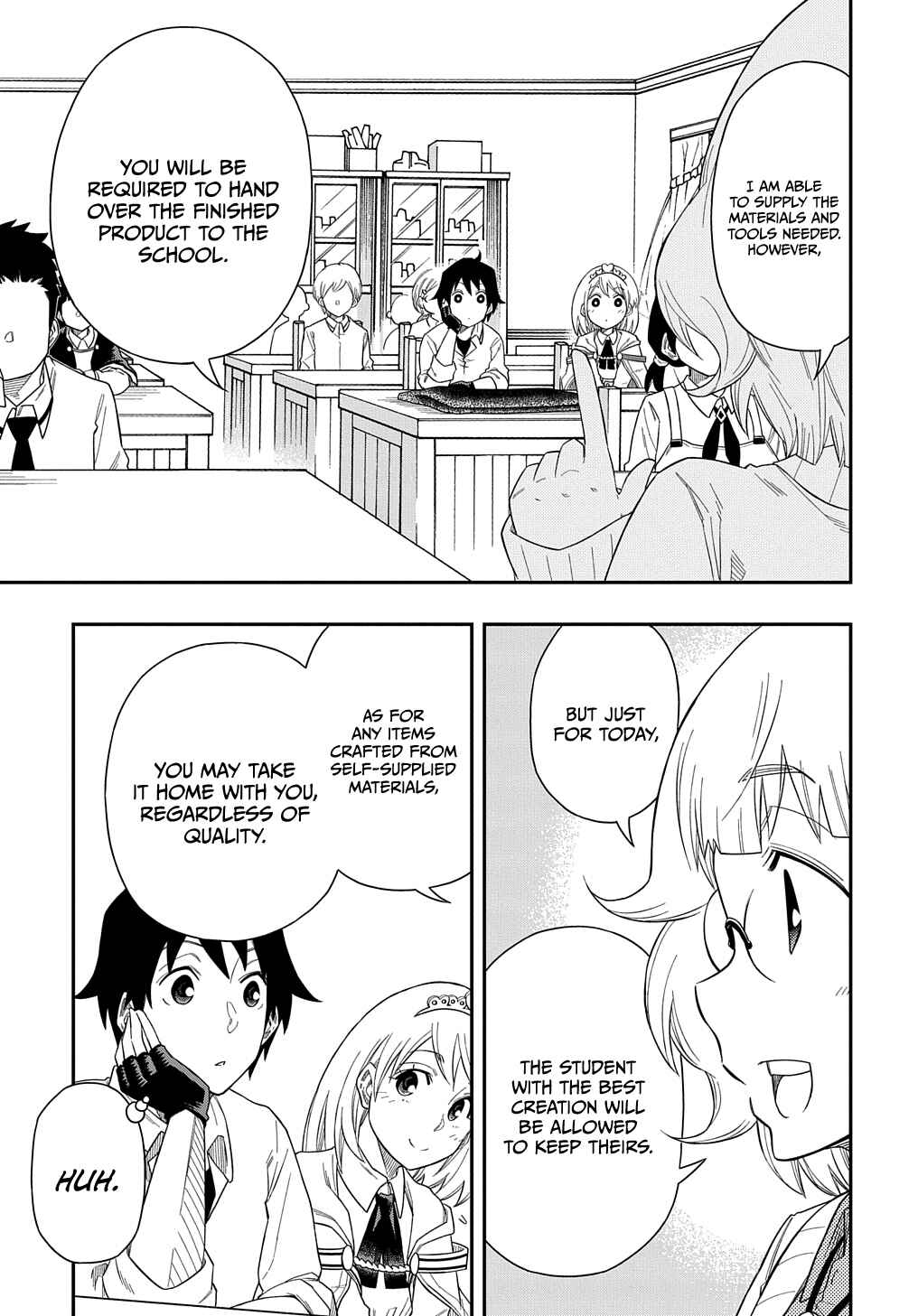 Page 16 Chapter 7 Kiyoubinbou, Jou wo Tateru ~Kaitaku Gakuen no Rettousei na no ni, Joukyuu-shoku no Skill to Mahou ga Subete Tsukaemasu~