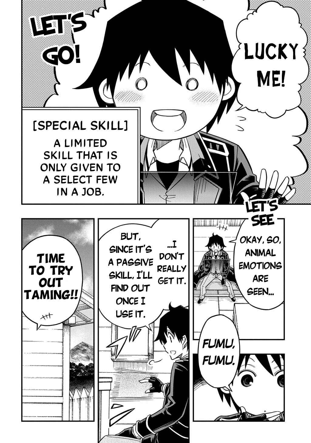 Page 7 Chapter 29 Kiyoubinbou, Jou wo Tateru ~Kaitaku Gakuen no Rettousei na no ni, Joukyuu-shoku no Skill to Mahou ga Subete Tsukaemasu~