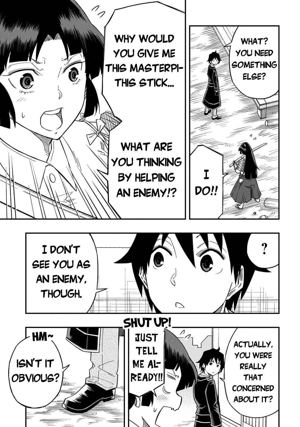 Page 12 Chapter 27.2 Kiyoubinbou, Jou wo Tateru ~Kaitaku Gakuen no Rettousei na no ni, Joukyuu-shoku no Skill to Mahou ga Subete Tsukaemasu~