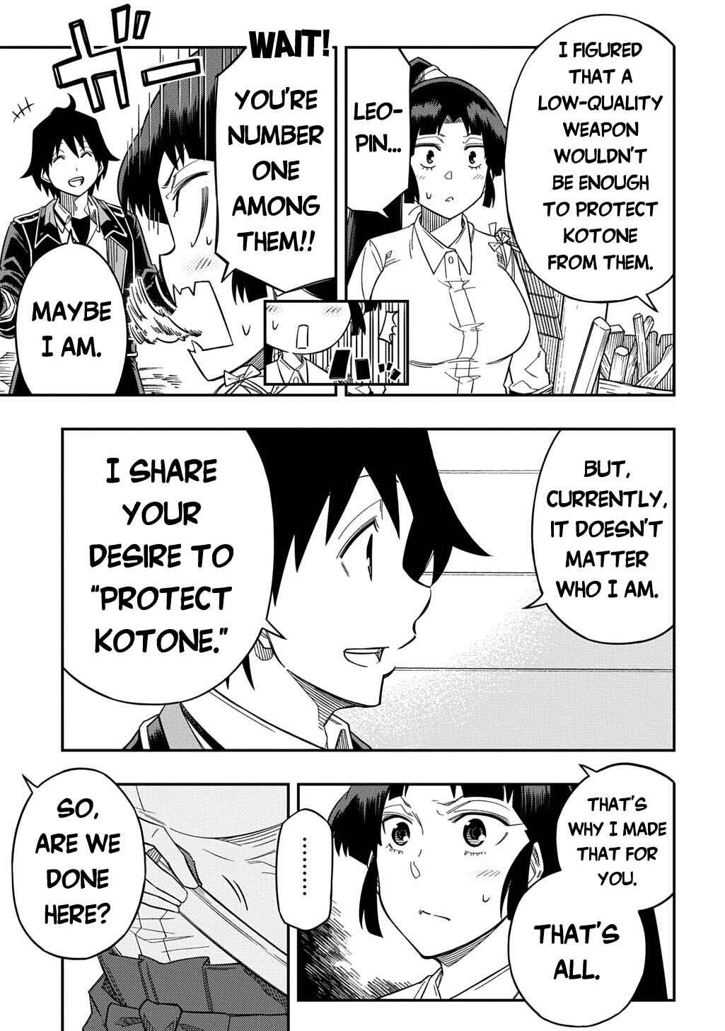 Page 14 Chapter 27.2 Kiyoubinbou, Jou wo Tateru ~Kaitaku Gakuen no Rettousei na no ni, Joukyuu-shoku no Skill to Mahou ga Subete Tsukaemasu~