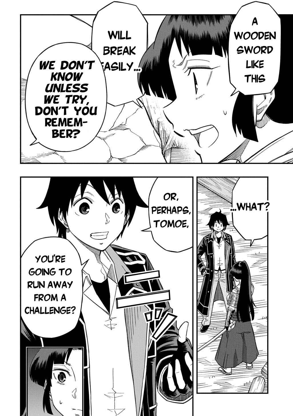 Page 4 Chapter 27.2 Kiyoubinbou, Jou wo Tateru ~Kaitaku Gakuen no Rettousei na no ni, Joukyuu-shoku no Skill to Mahou ga Subete Tsukaemasu~